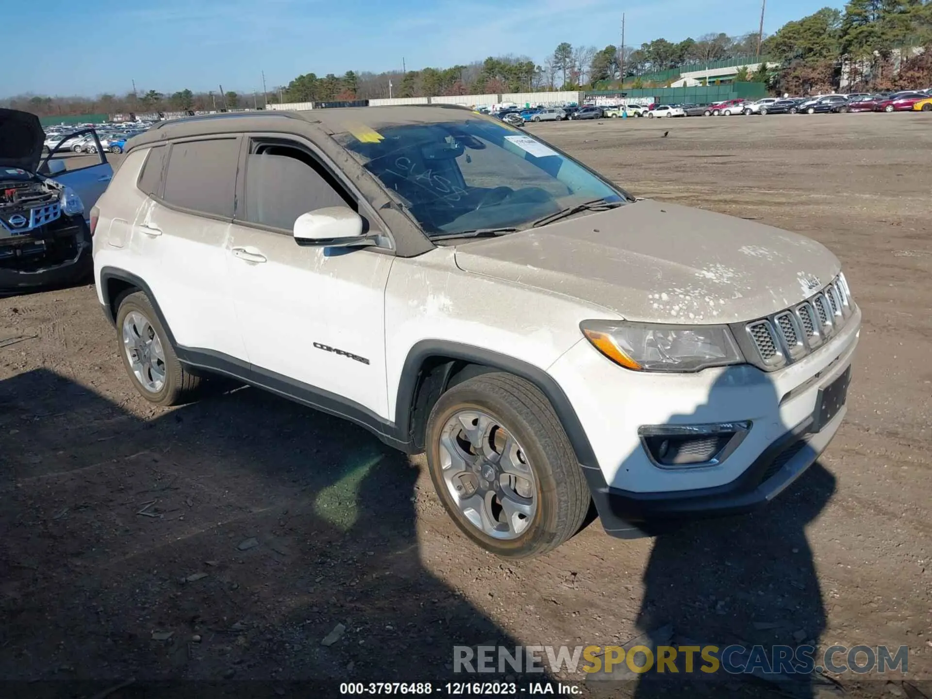 1 Photograph of a damaged car 3C4NJDCB9KT800583 JEEP COMPASS 2019