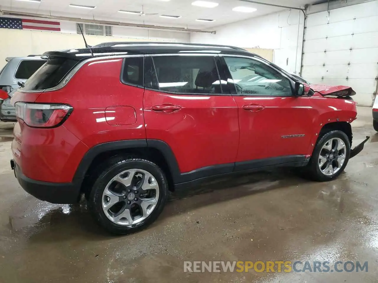 3 Photograph of a damaged car 3C4NJDCBXKT647678 JEEP COMPASS 2019