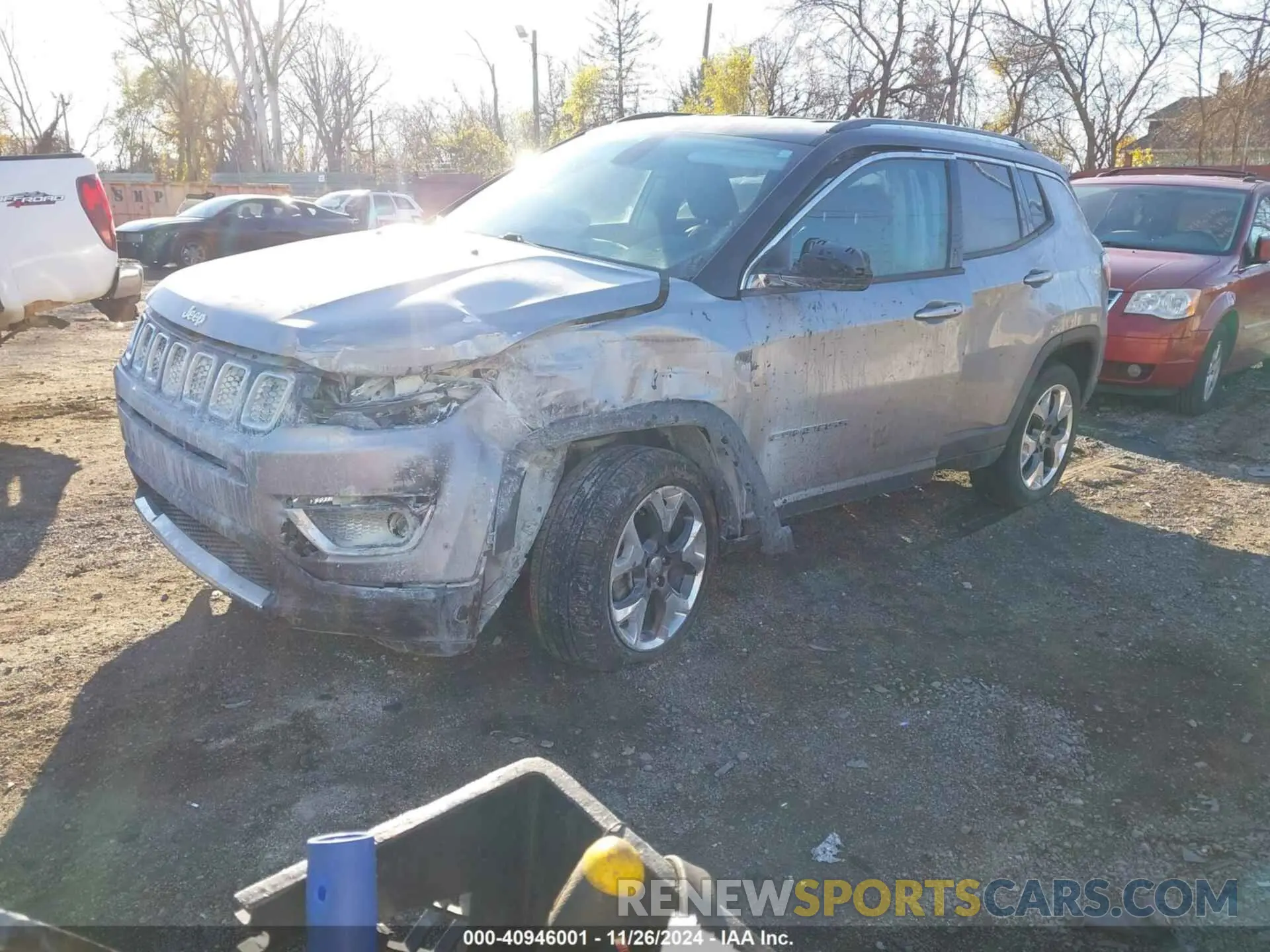 2 Photograph of a damaged car 3C4NJDCBXKT652931 JEEP COMPASS 2019