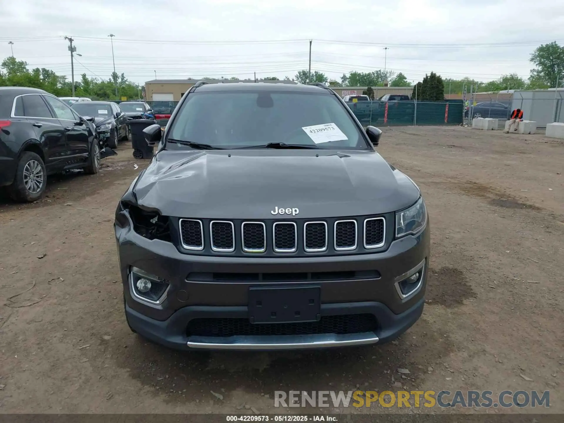 12 Photograph of a damaged car 3C4NJDCBXKT747585 JEEP COMPASS 2019