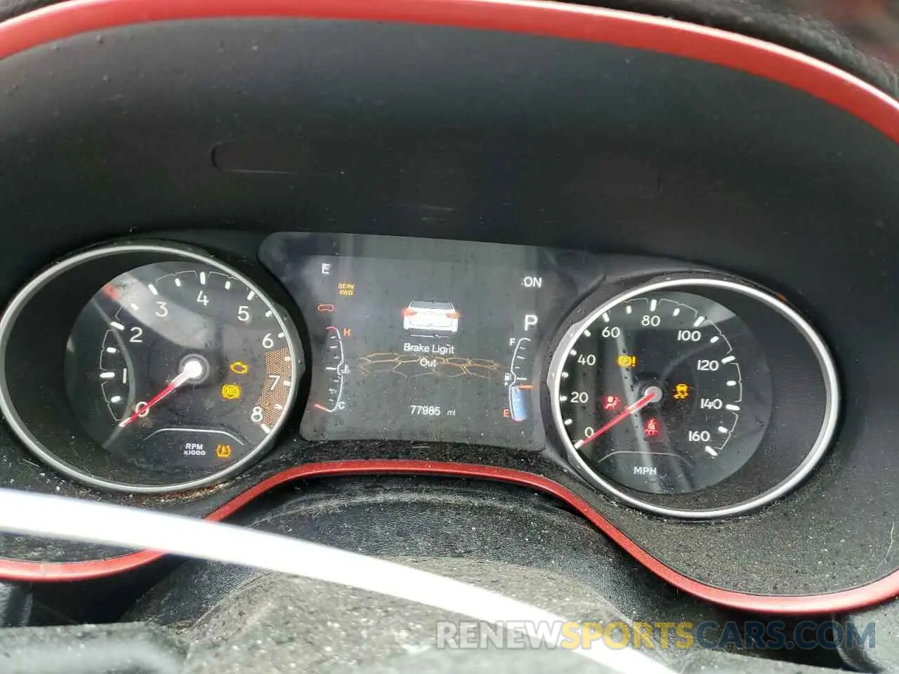 9 Photograph of a damaged car 3C4NJDDB0KT671213 JEEP COMPASS 2019