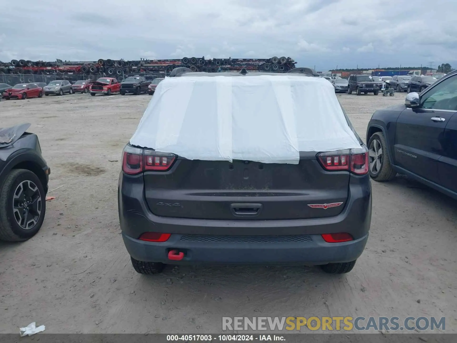 16 Photograph of a damaged car 3C4NJDDB1KT740099 JEEP COMPASS 2019