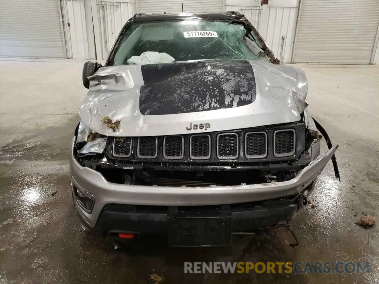 5 Photograph of a damaged car 3C4NJDDB2KT772222 JEEP COMPASS 2019