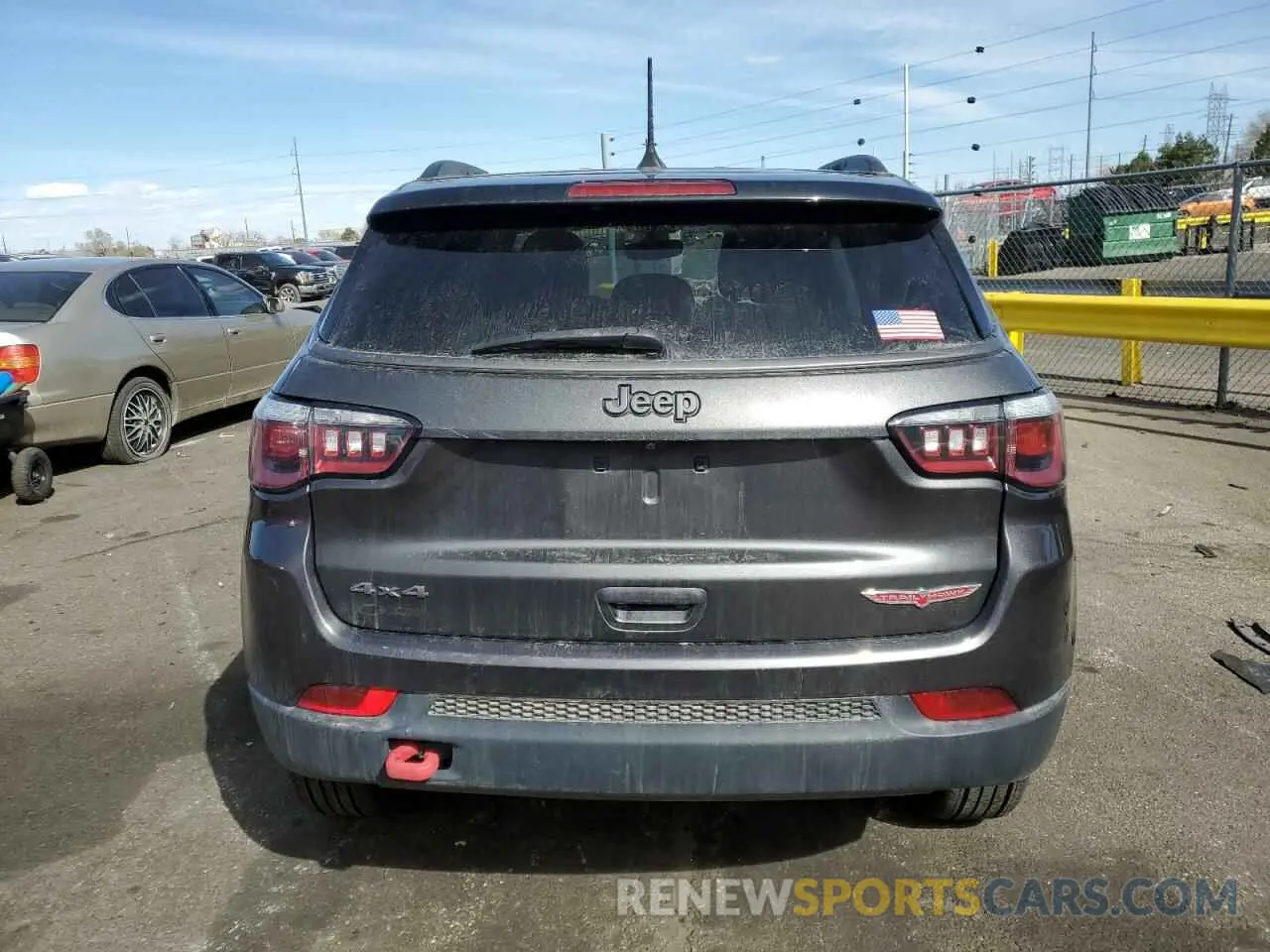 6 Photograph of a damaged car 3C4NJDDB2KT799842 JEEP COMPASS 2019