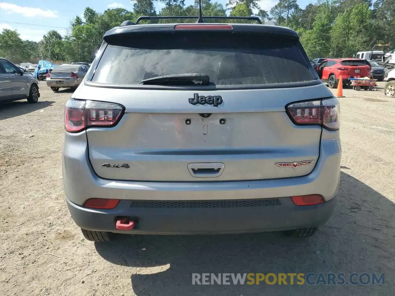 6 Photograph of a damaged car 3C4NJDDB3KT721487 JEEP COMPASS 2019