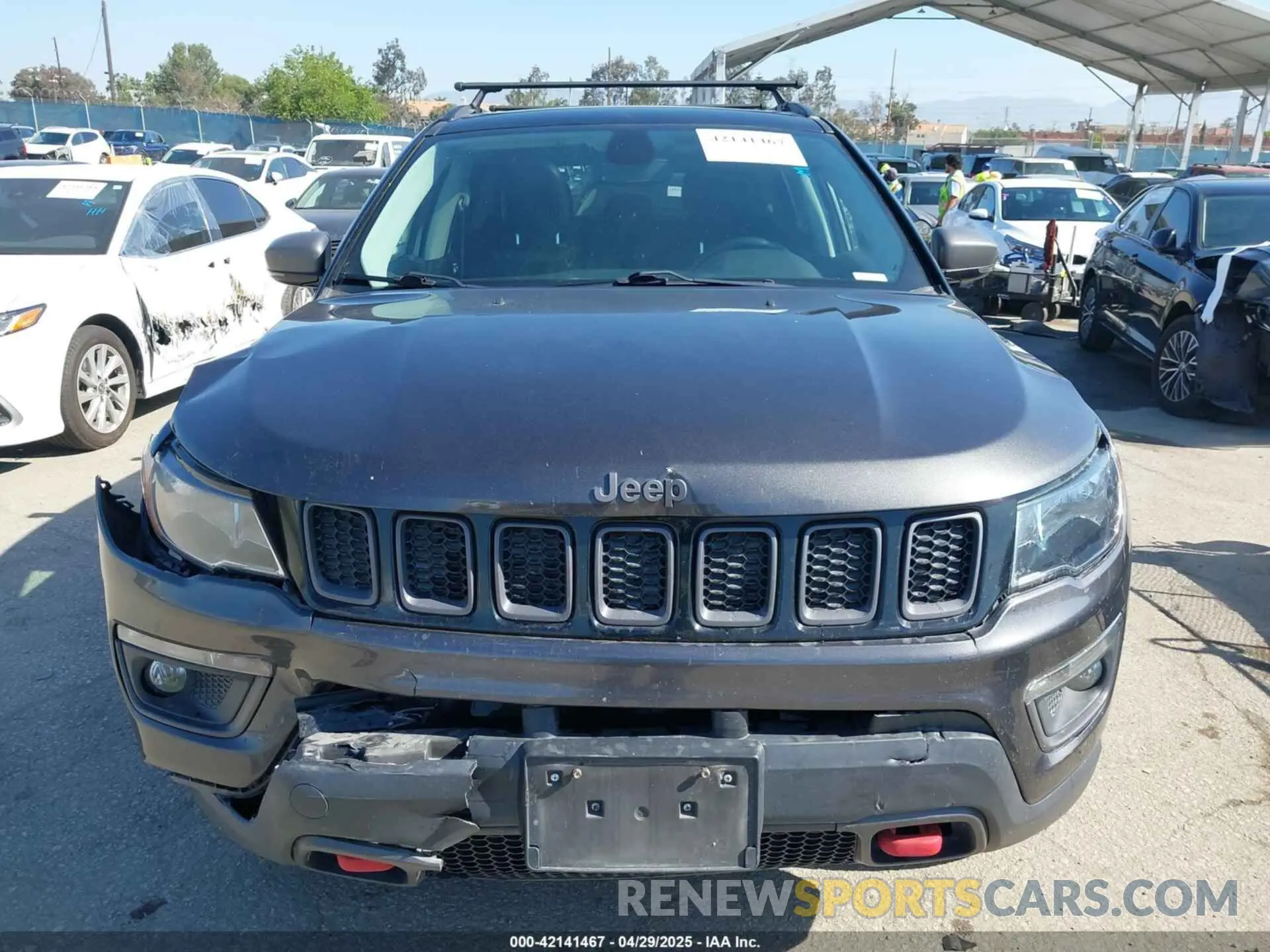 12 Photograph of a damaged car 3C4NJDDB3KT759849 JEEP COMPASS 2019