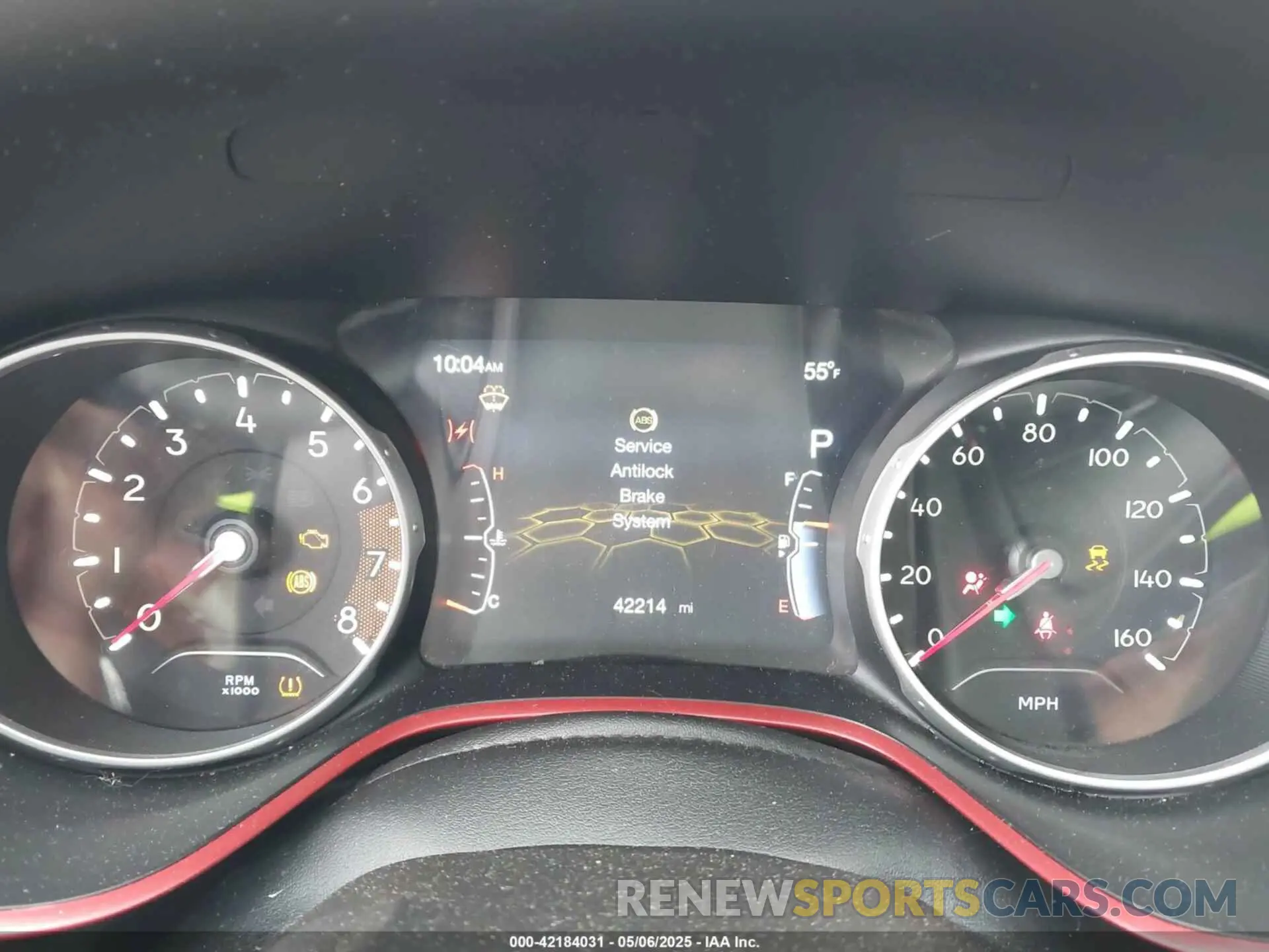 7 Photograph of a damaged car 3C4NJDDB5KT754054 JEEP COMPASS 2019