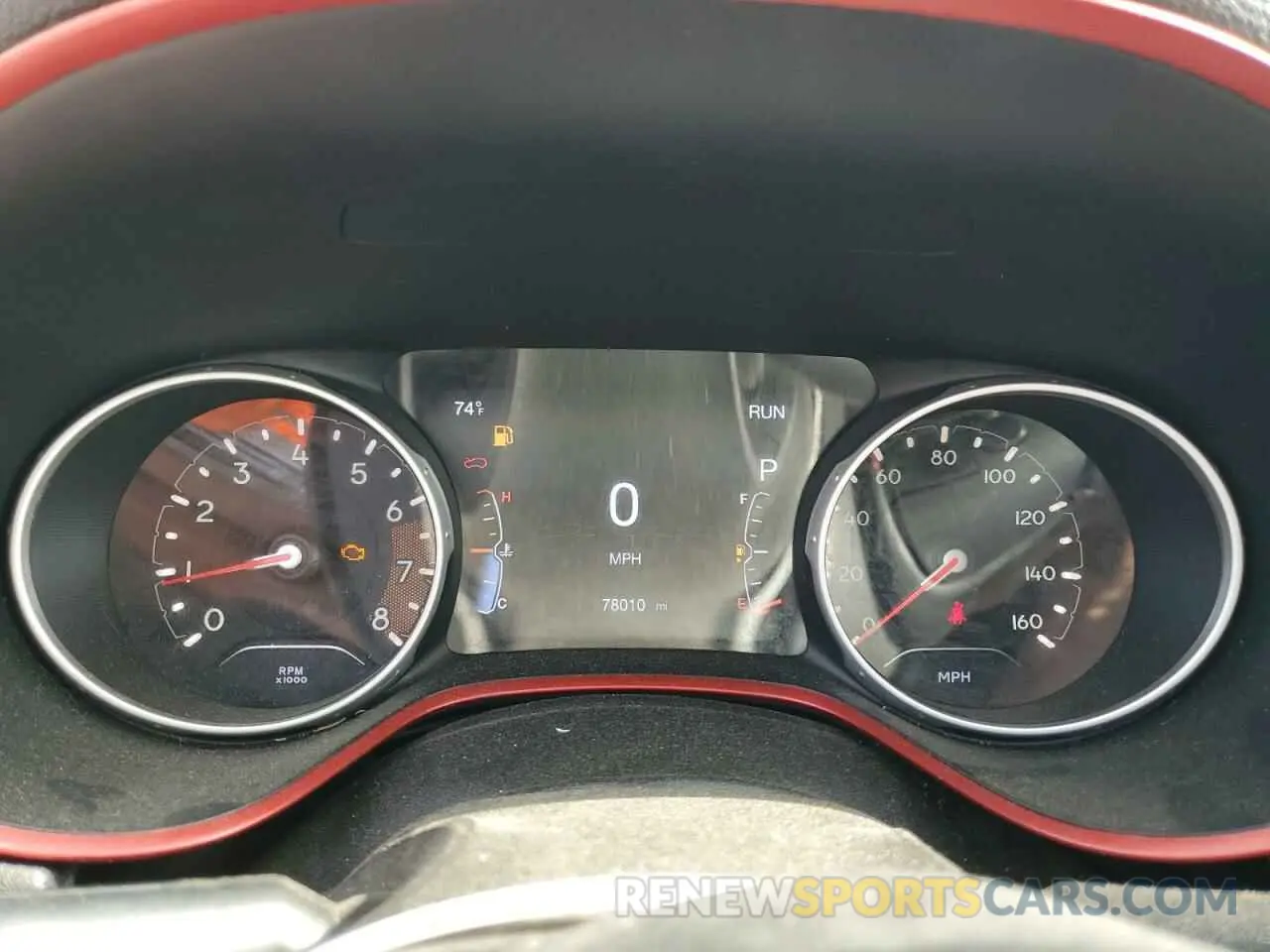 9 Photograph of a damaged car 3C4NJDDB5KT795347 JEEP COMPASS 2019