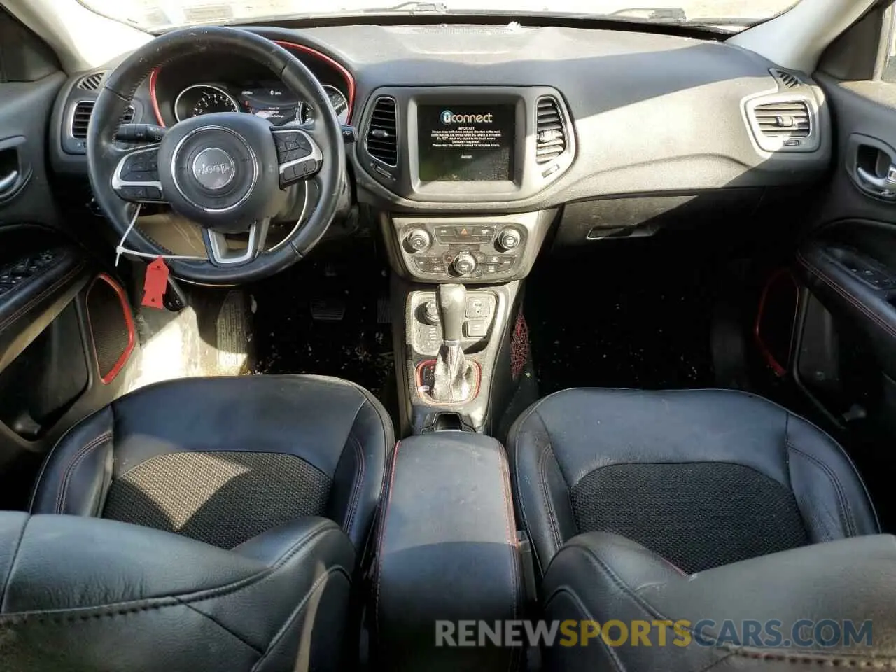 8 Photograph of a damaged car 3C4NJDDB5KT799866 JEEP COMPASS 2019