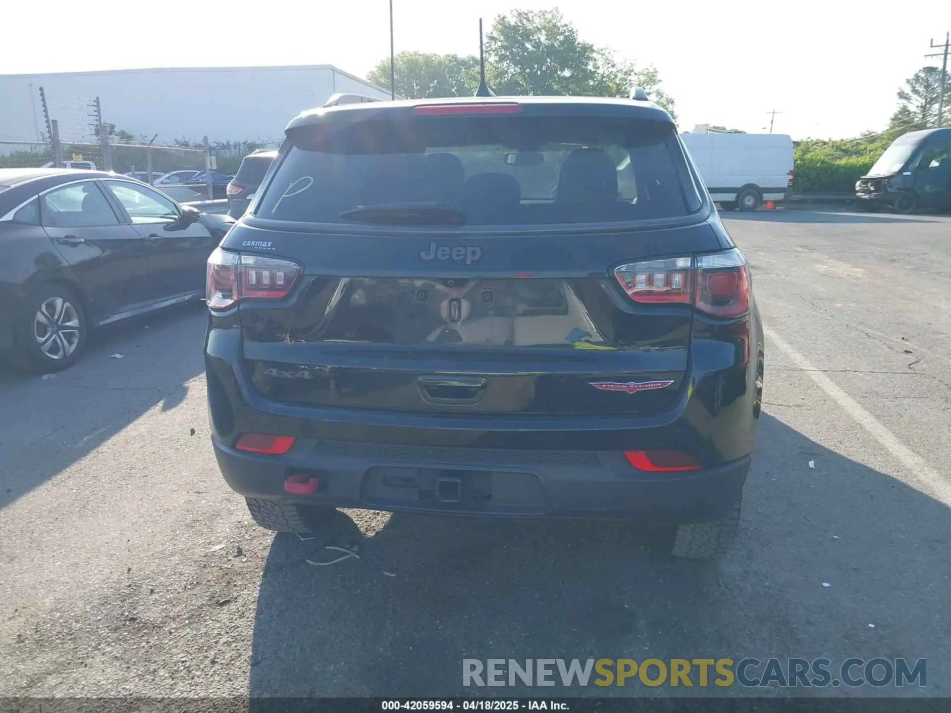 16 Photograph of a damaged car 3C4NJDDB5KT800515 JEEP COMPASS 2019