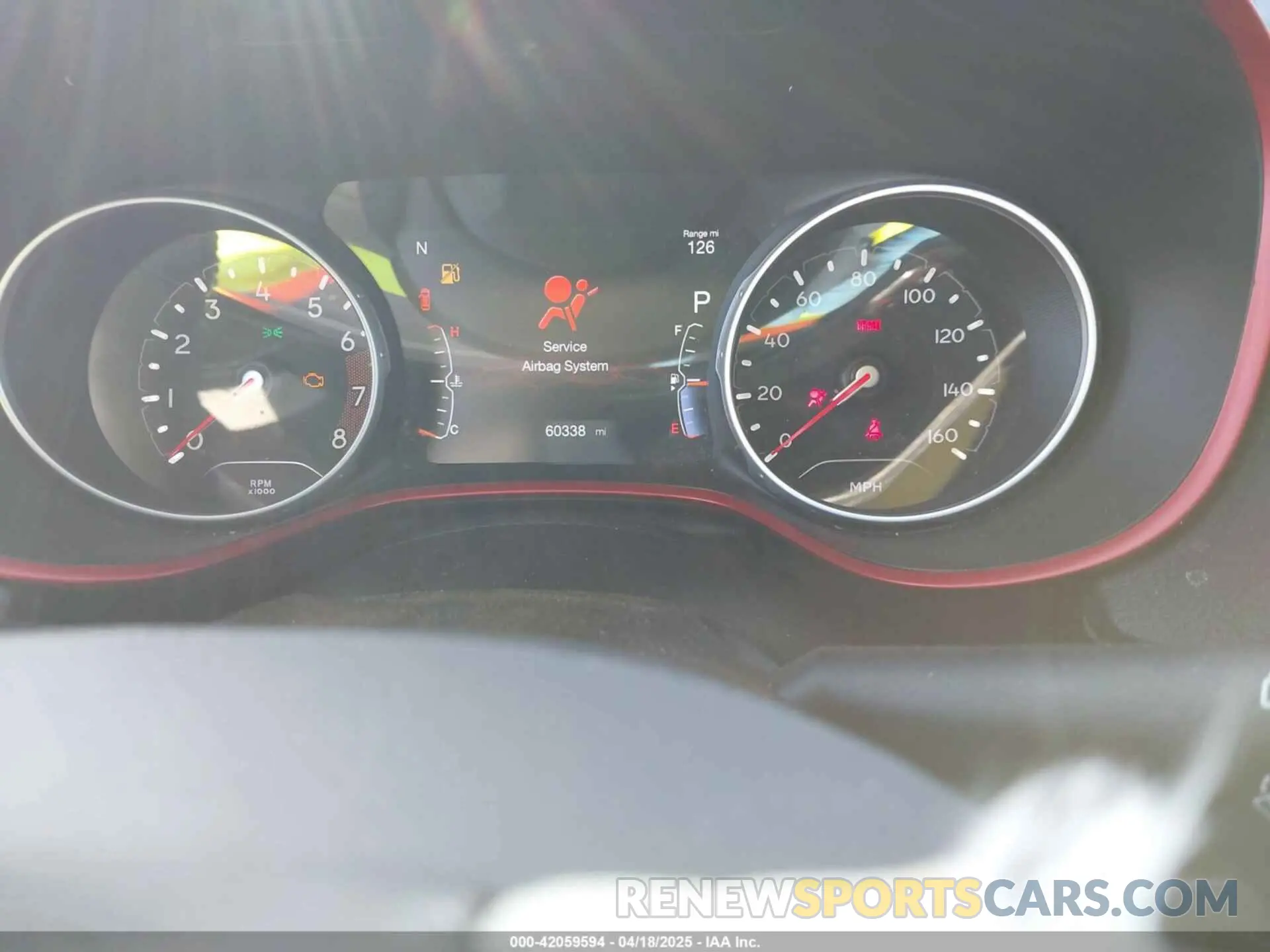 7 Photograph of a damaged car 3C4NJDDB5KT800515 JEEP COMPASS 2019