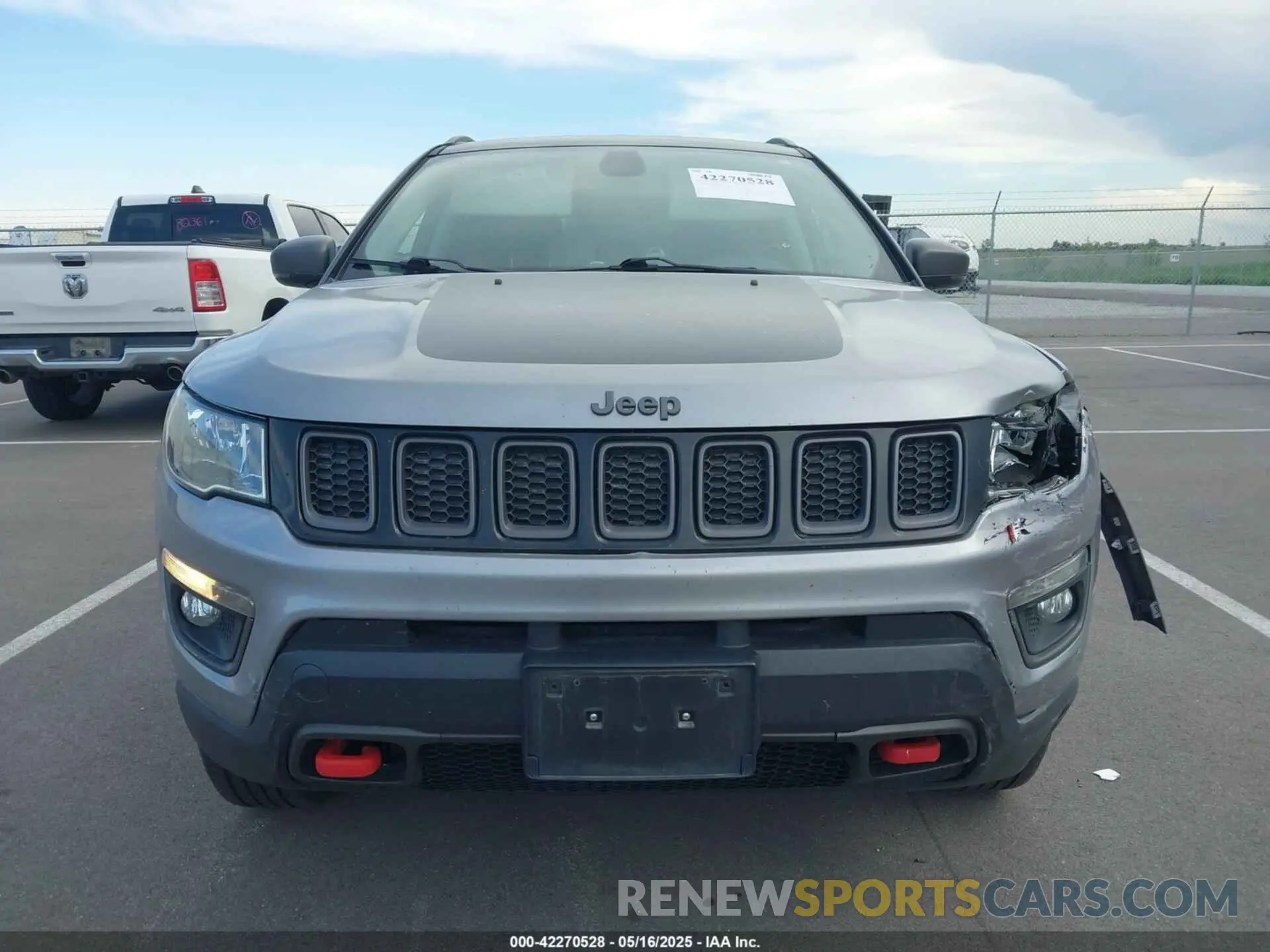 12 Photograph of a damaged car 3C4NJDDB6KT722424 JEEP COMPASS 2019
