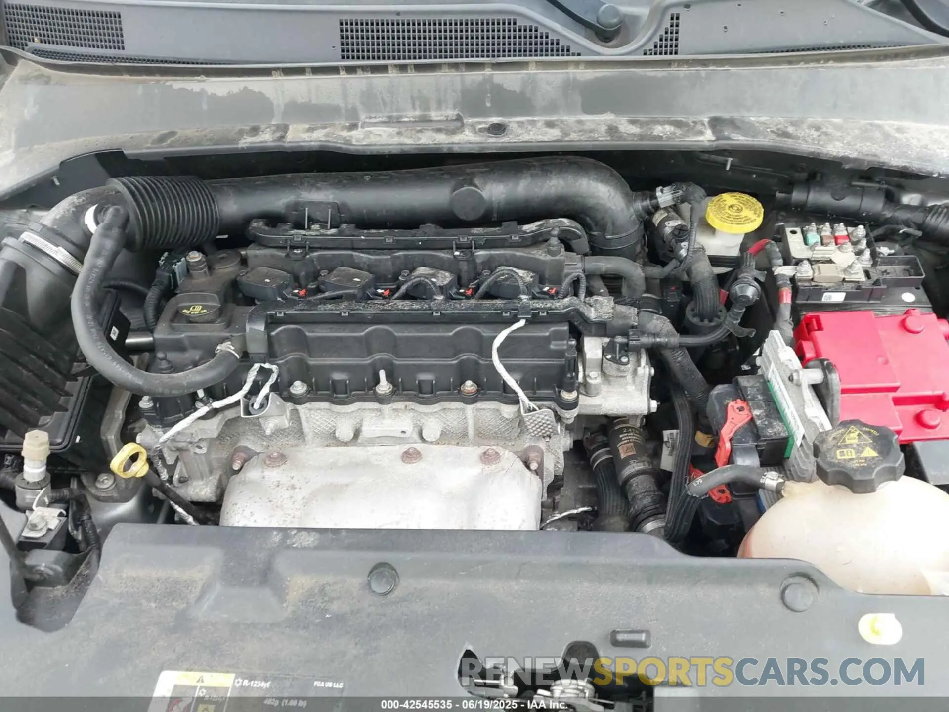 10 Photograph of a damaged car 3C4NJDDB7KT671001 JEEP COMPASS 2019