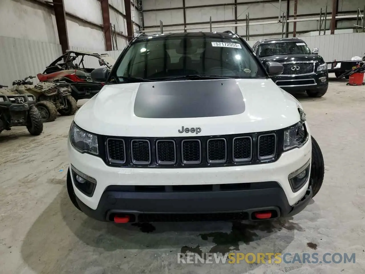 5 Photograph of a damaged car 3C4NJDDB8KT733313 JEEP COMPASS 2019