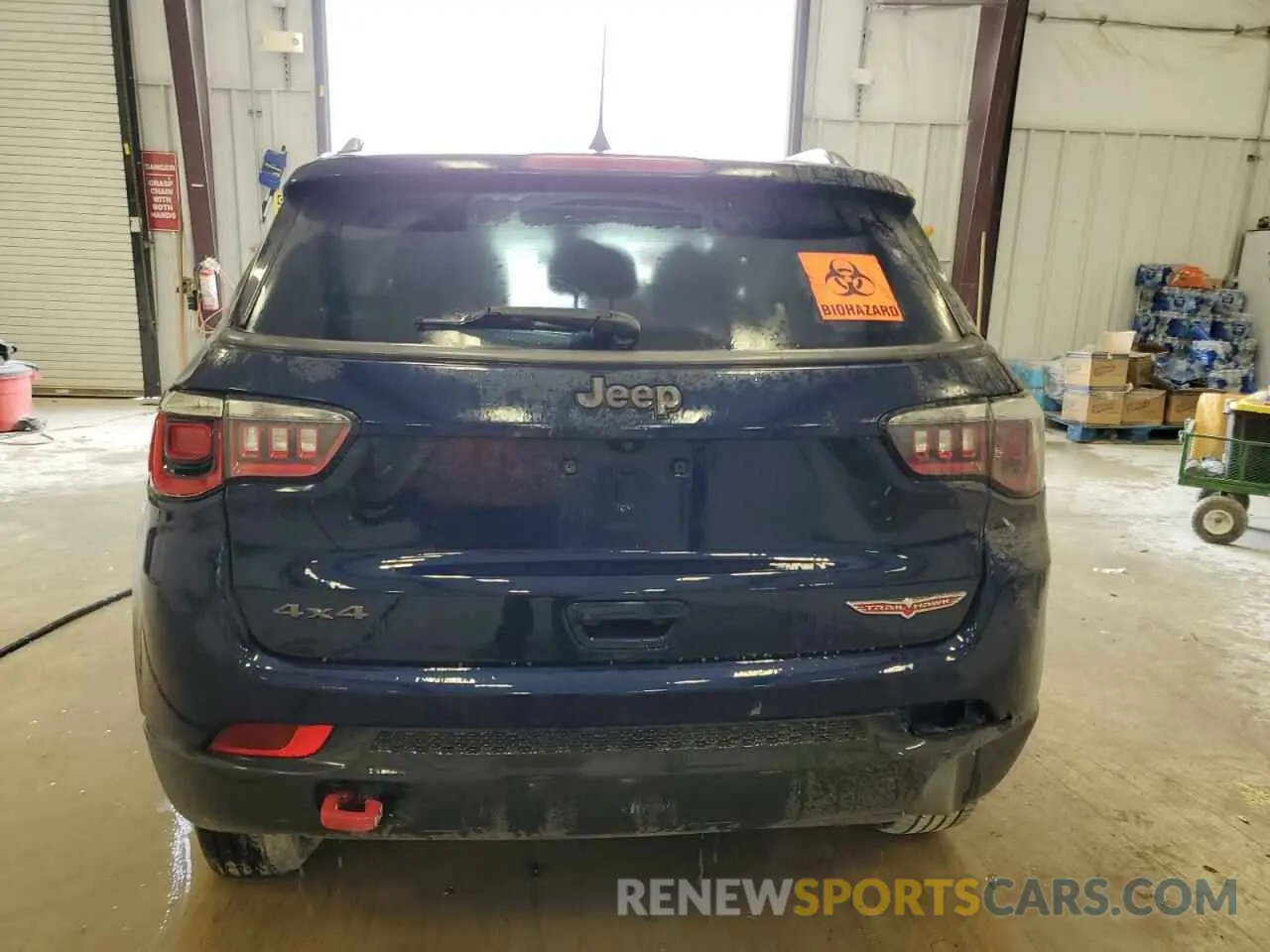 6 Photograph of a damaged car 3C4NJDDB9KT627579 JEEP COMPASS 2019