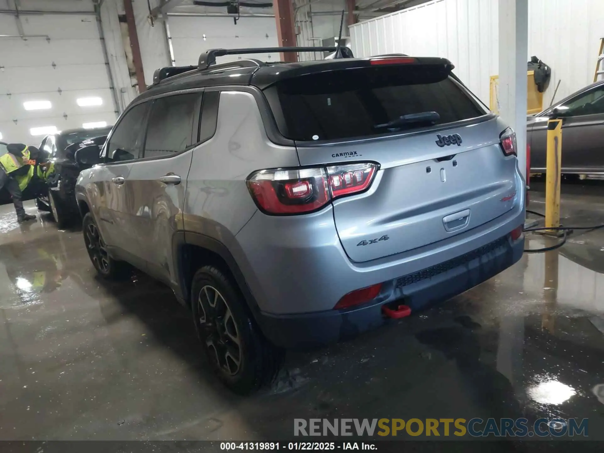 3 Photograph of a damaged car 3C4NJDDB9KT765459 JEEP COMPASS 2019