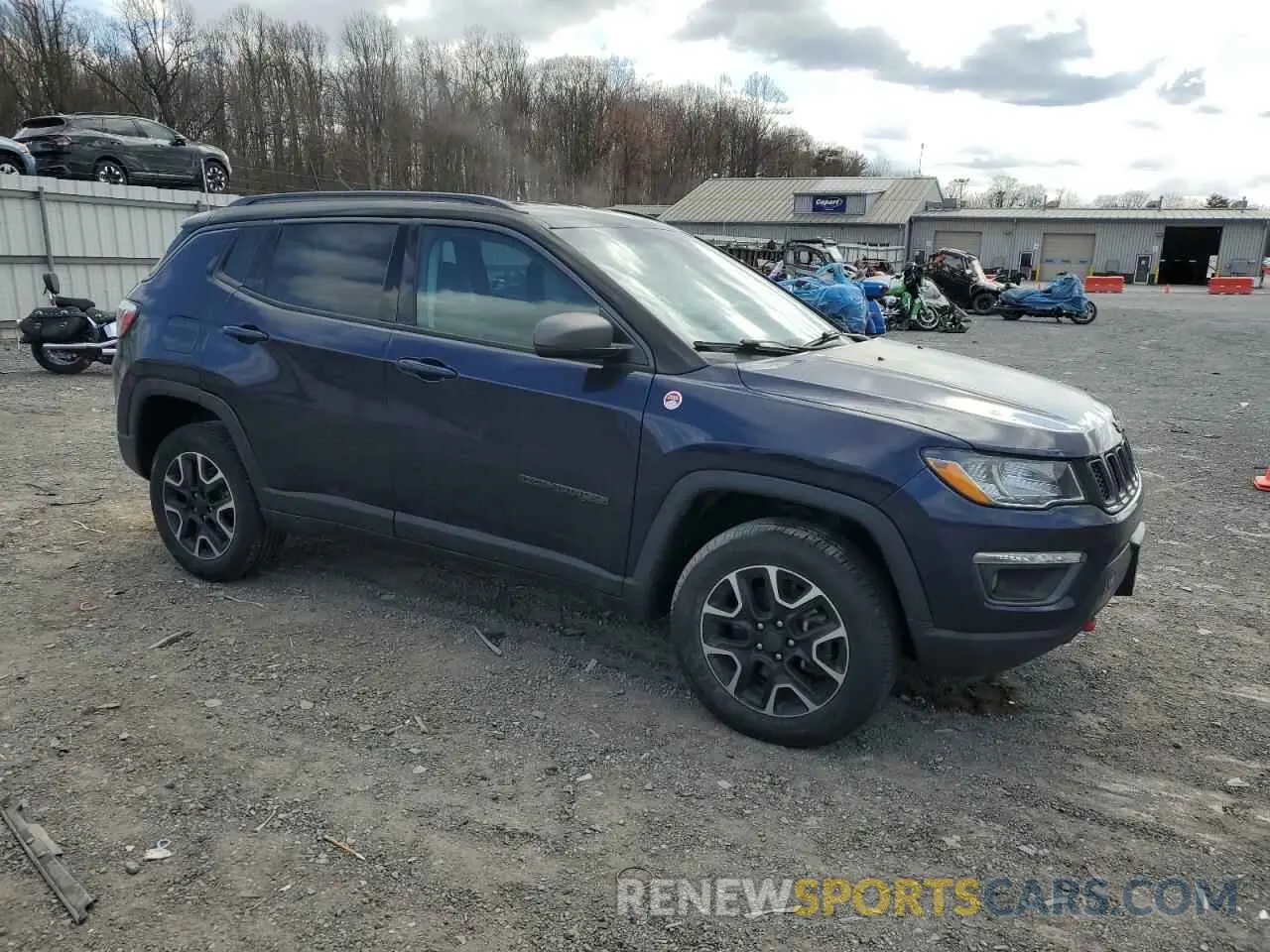 4 Photograph of a damaged car 3C4NJDDB9KT790278 JEEP COMPASS 2019