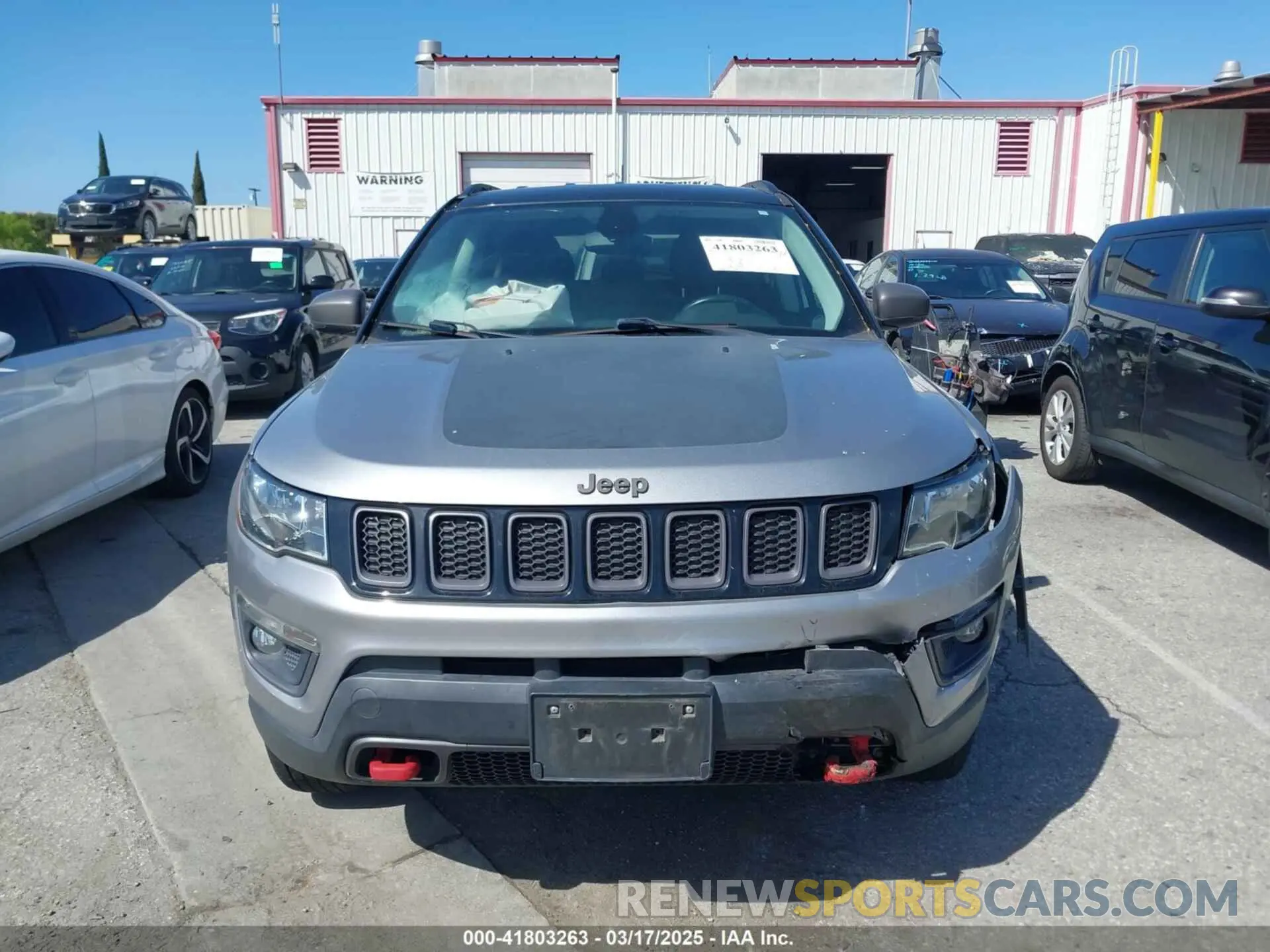 12 Photograph of a damaged car 3C4NJDDBXKT627350 JEEP COMPASS 2019