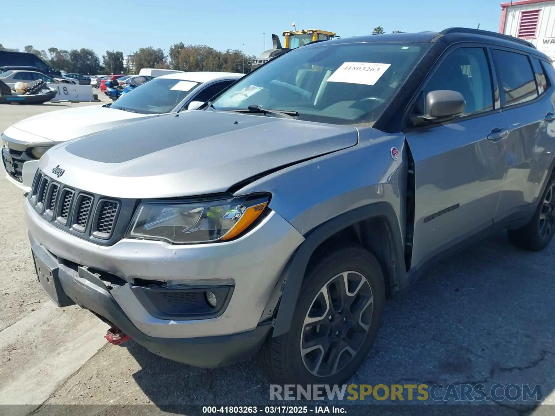 6 Photograph of a damaged car 3C4NJDDBXKT627350 JEEP COMPASS 2019