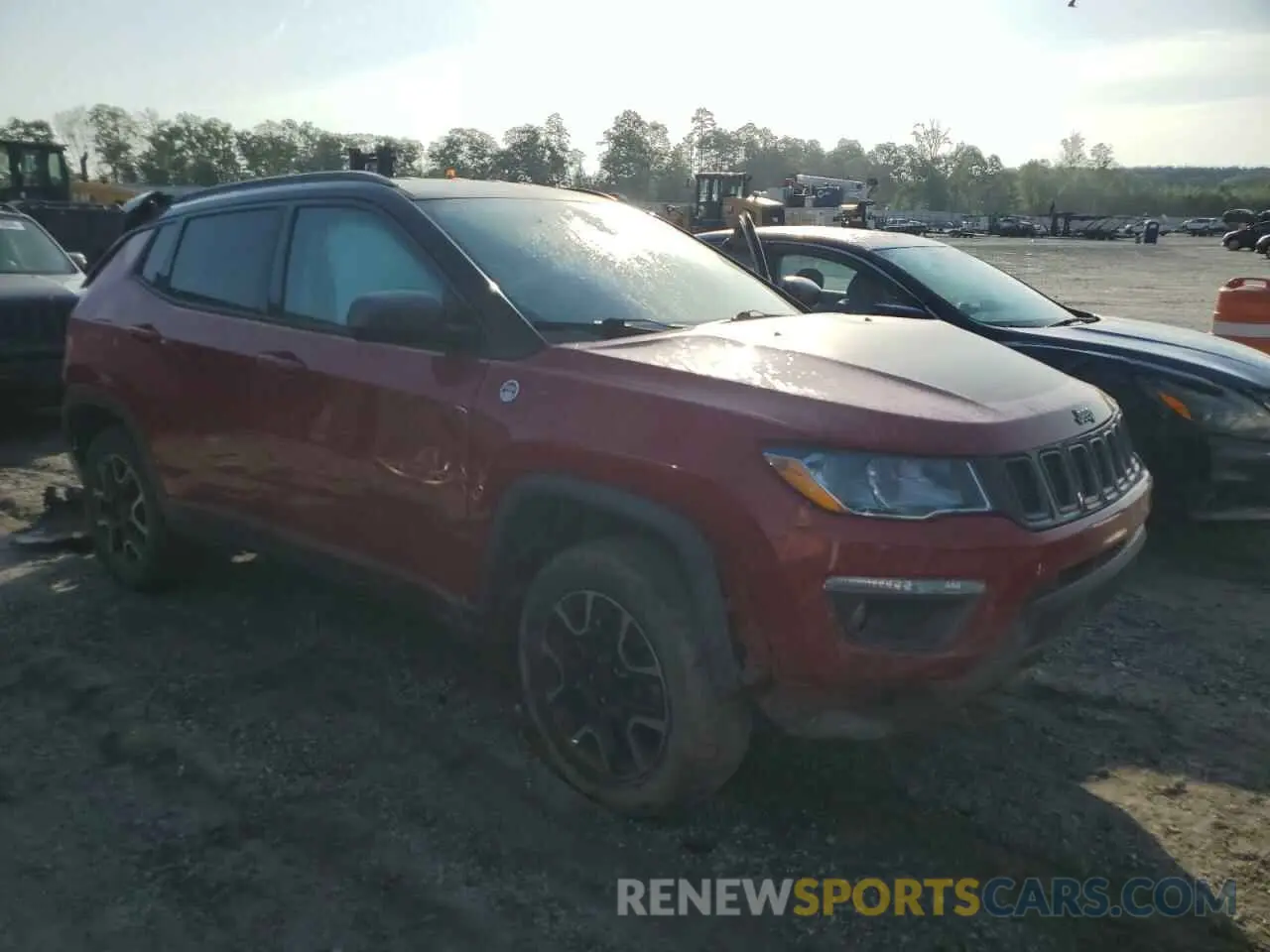 4 Photograph of a damaged car 3C4NJDDBXKT665810 JEEP COMPASS 2019