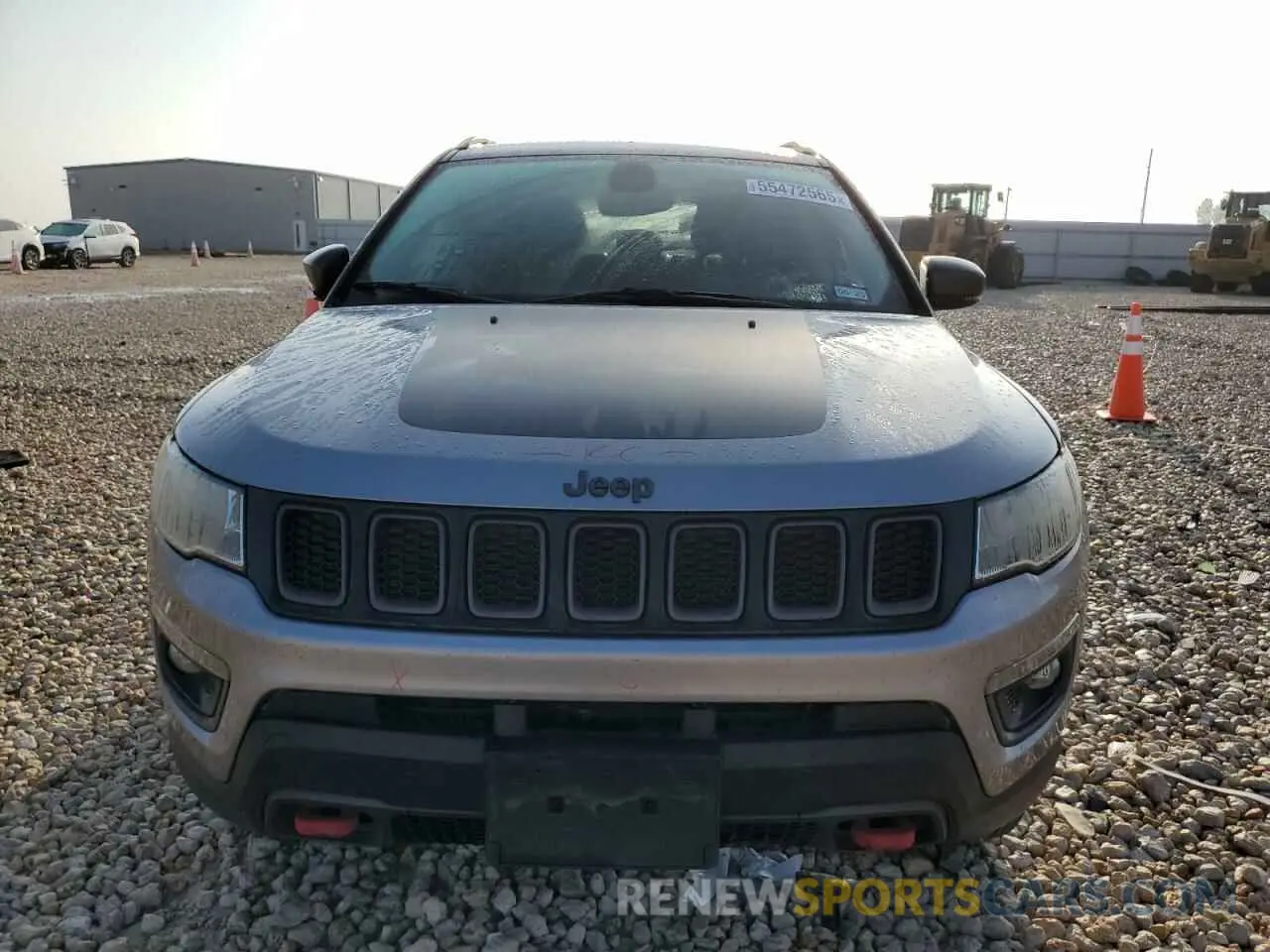 5 Photograph of a damaged car 3C4NJDDBXKT671591 JEEP COMPASS 2019