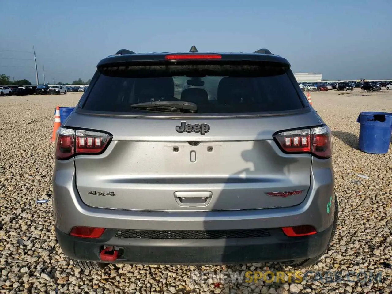6 Photograph of a damaged car 3C4NJDDBXKT671591 JEEP COMPASS 2019