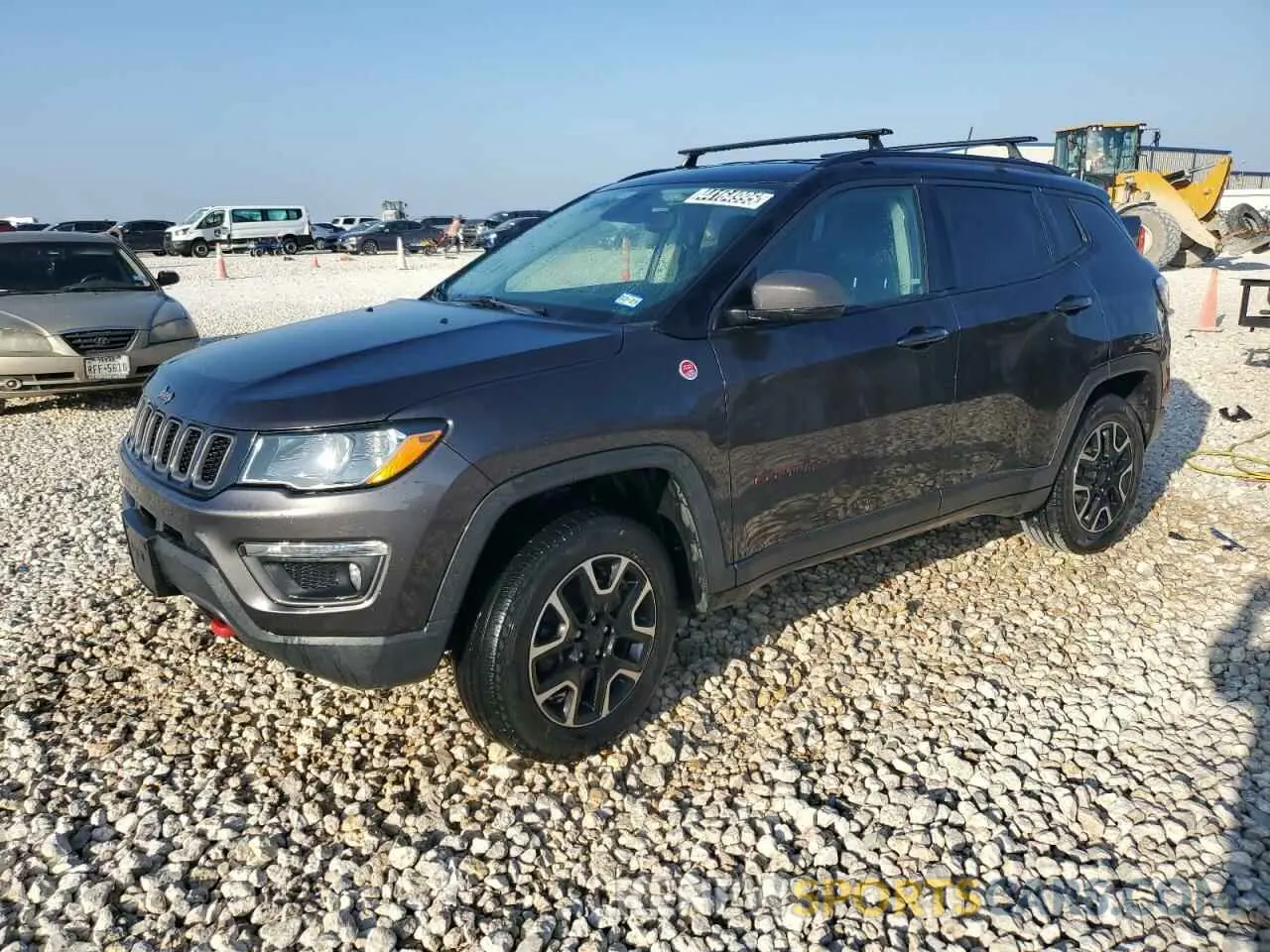 1 Photograph of a damaged car 3C4NJDDBXKT800039 JEEP COMPASS 2019