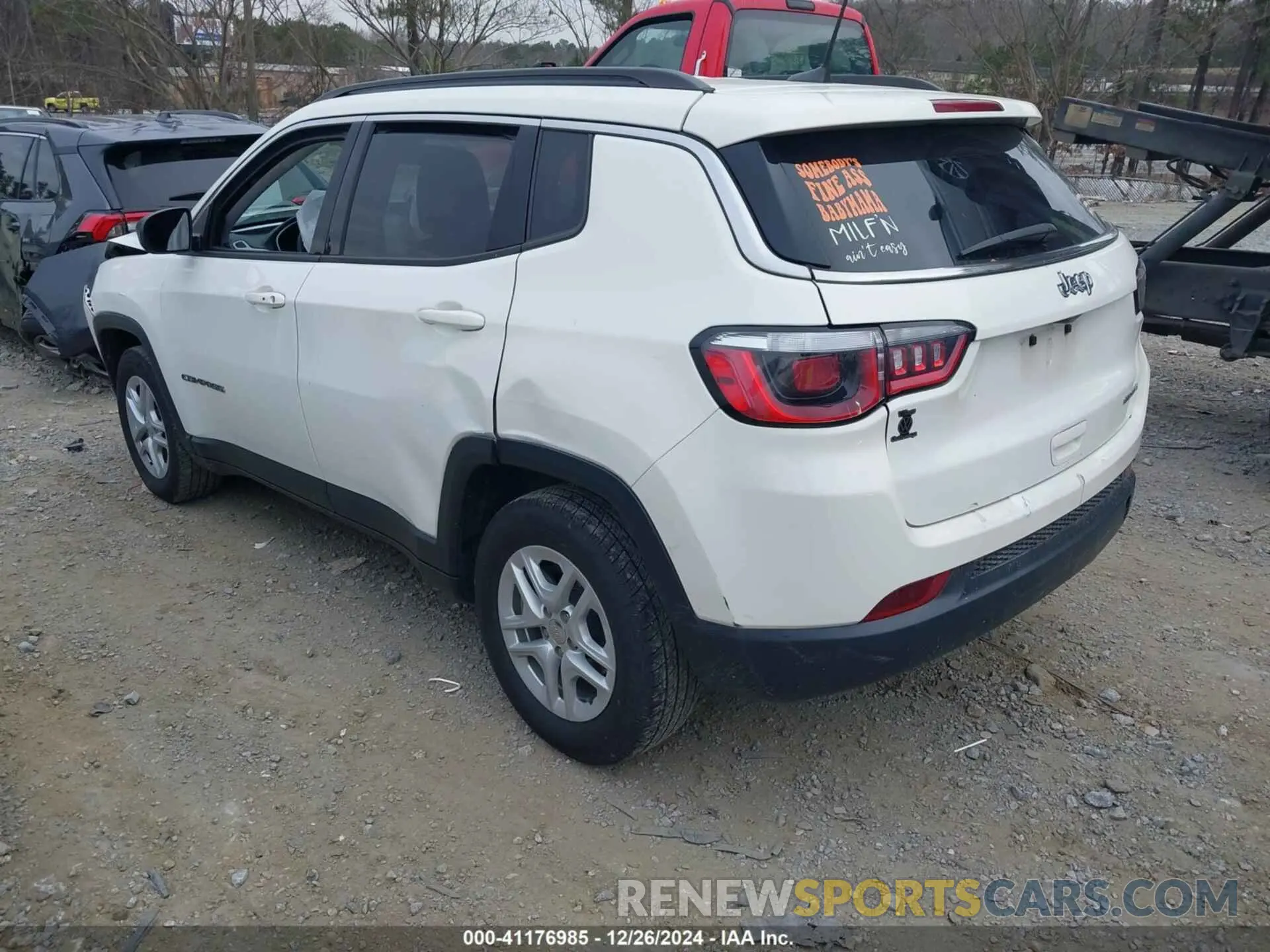 3 Photograph of a damaged car 3C4NJCAB3LT150955 JEEP COMPASS 2020
