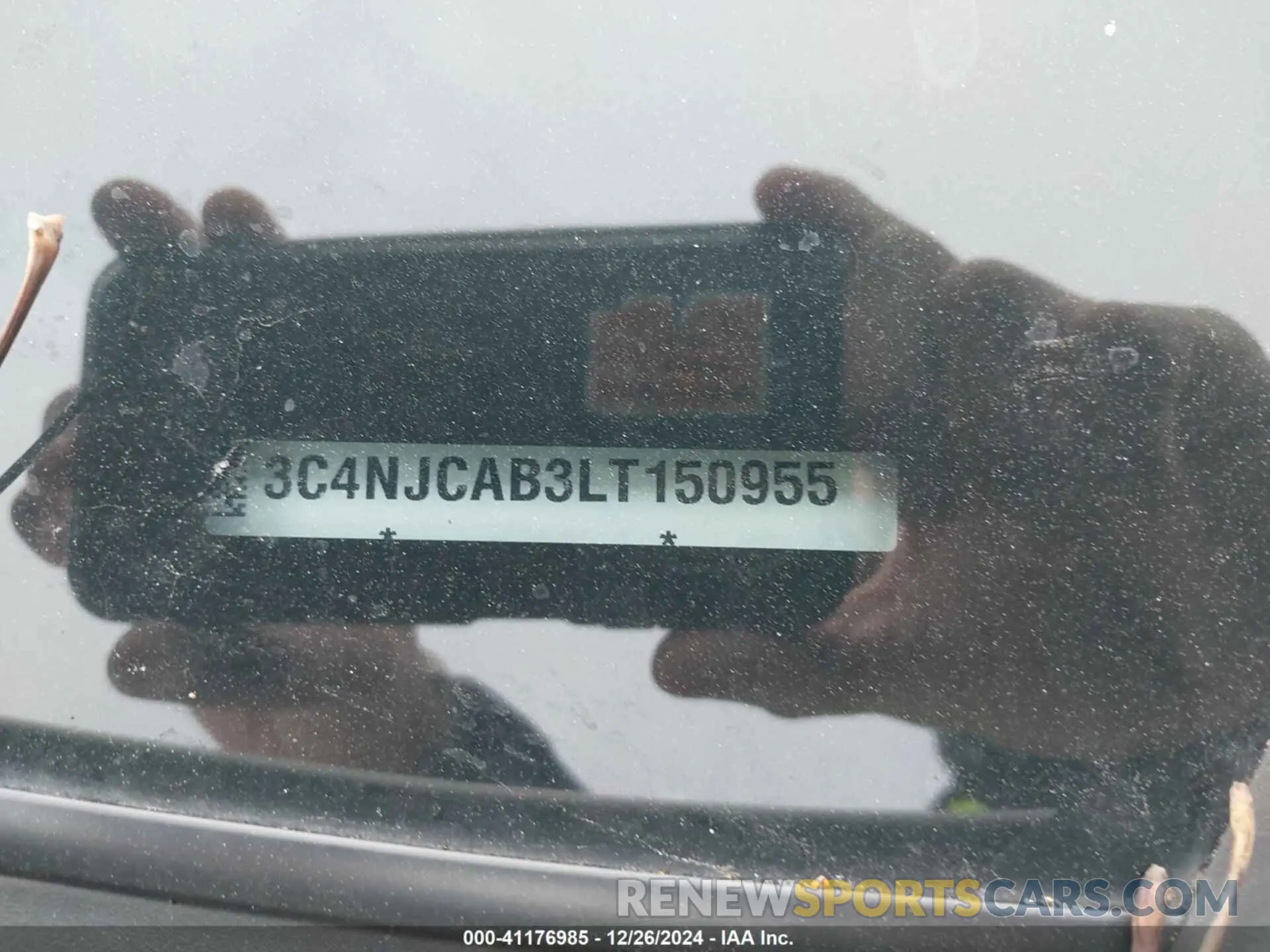 9 Photograph of a damaged car 3C4NJCAB3LT150955 JEEP COMPASS 2020