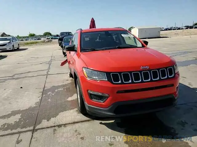 14 Photograph of a damaged car 3C4NJCAB3LT253177 JEEP COMPASS 2020