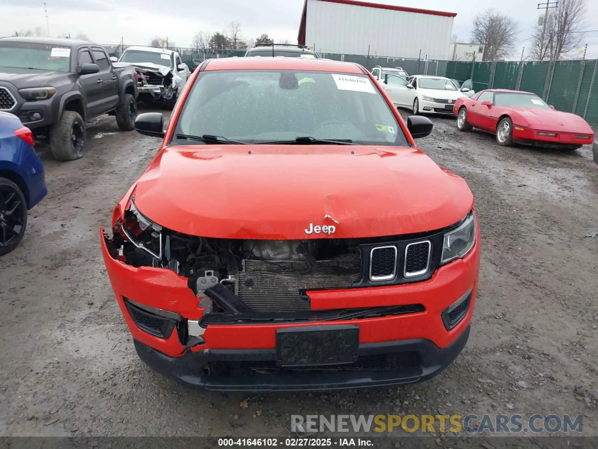 12 Photograph of a damaged car 3C4NJCAB8LT252994 JEEP COMPASS 2020