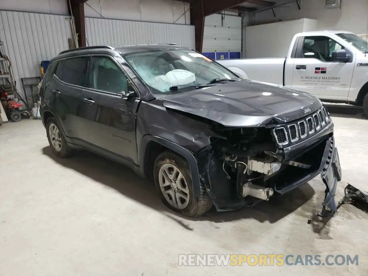 4 Photograph of a damaged car 3C4NJCAB9LT144349 JEEP COMPASS 2020