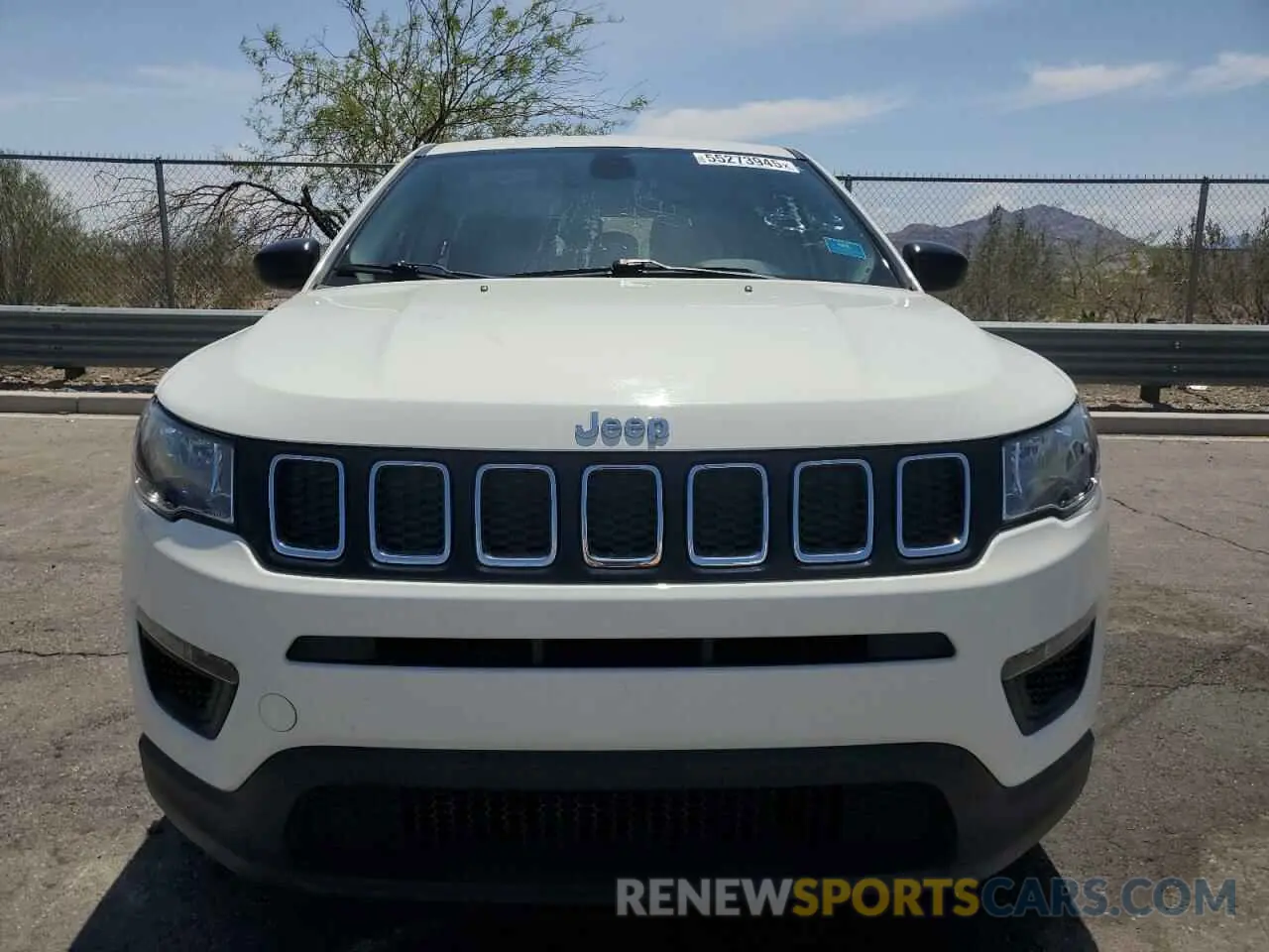 5 Photograph of a damaged car 3C4NJCAB9LT147655 JEEP COMPASS 2020