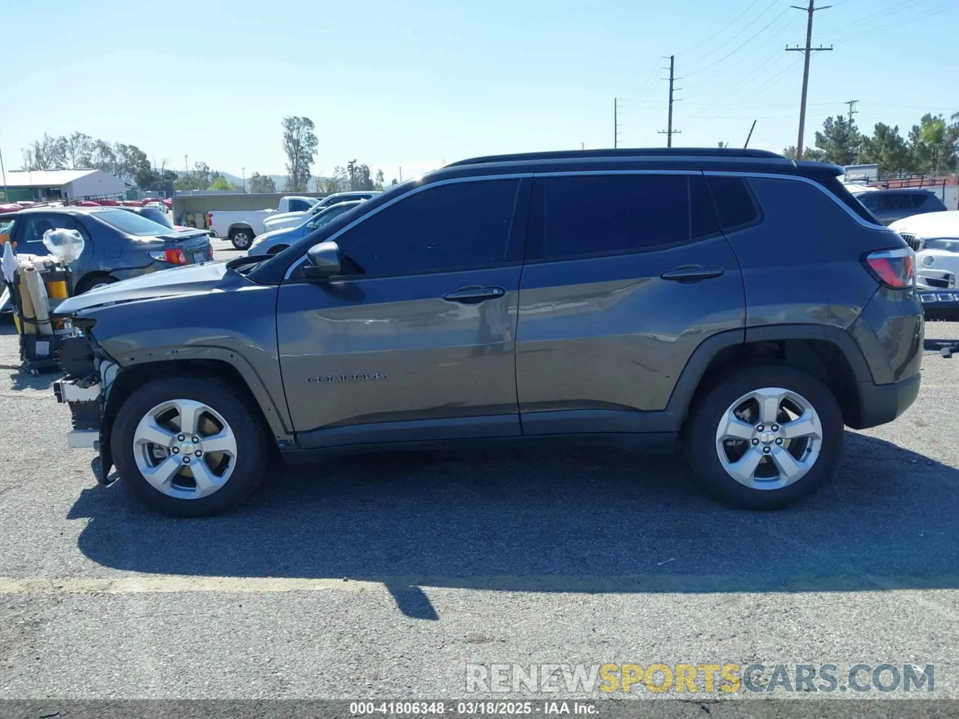 15 Photograph of a damaged car 3C4NJCBB0LT134047 JEEP COMPASS 2020