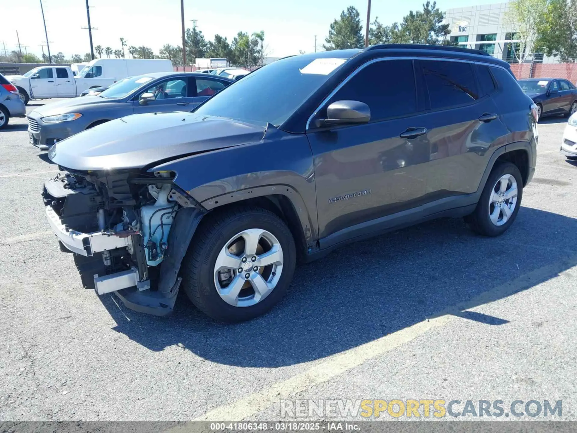 2 Photograph of a damaged car 3C4NJCBB0LT134047 JEEP COMPASS 2020