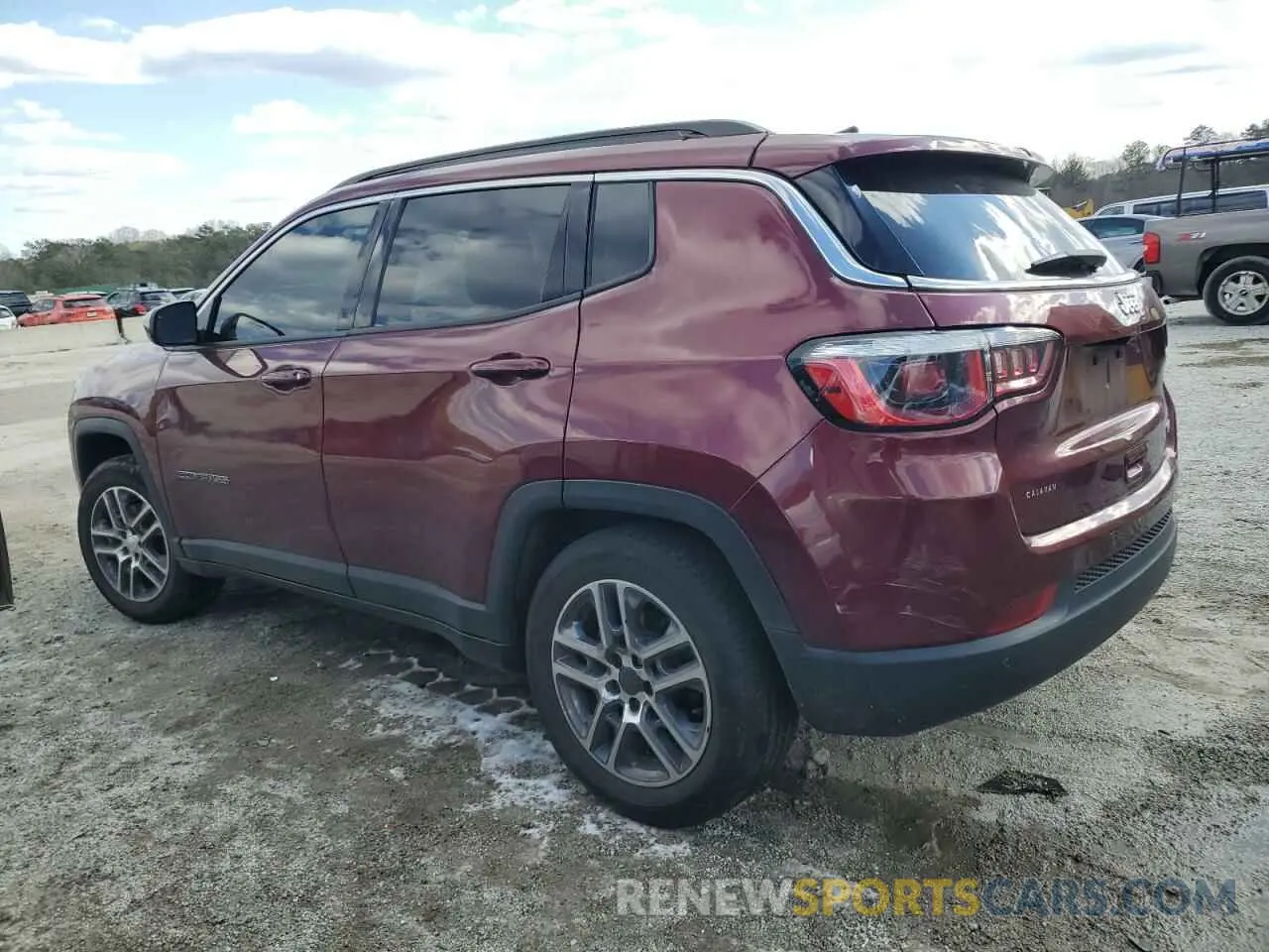 2 Photograph of a damaged car 3C4NJCBB0LT224749 JEEP COMPASS 2020