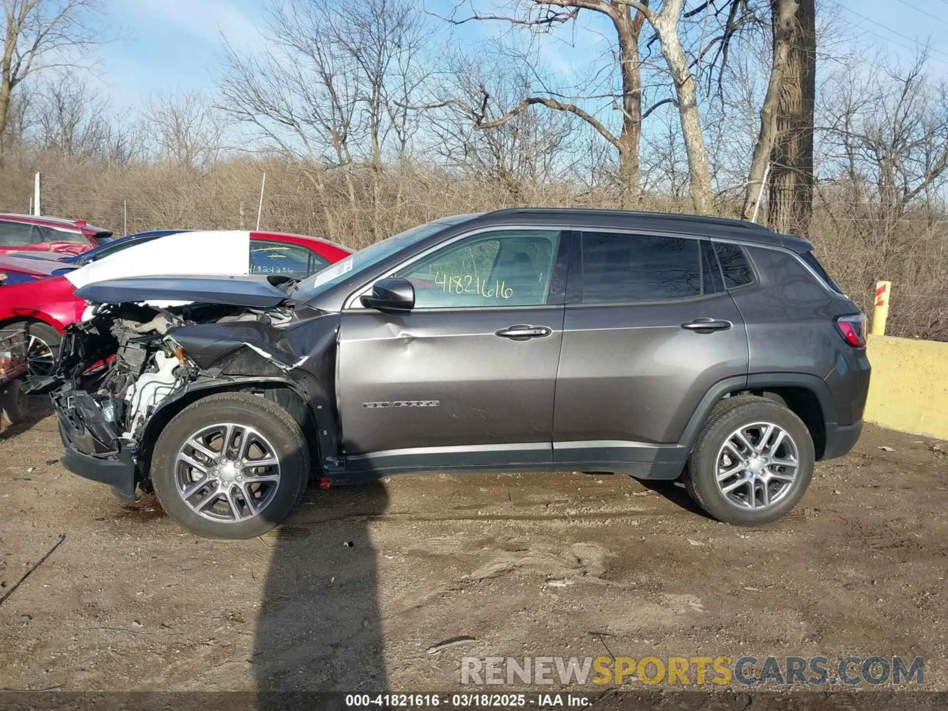 14 Photograph of a damaged car 3C4NJCBB0LT247013 JEEP COMPASS 2020