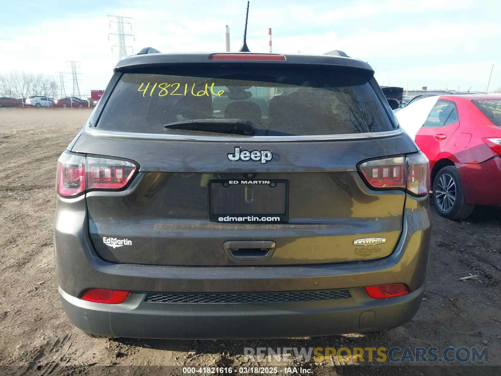 16 Photograph of a damaged car 3C4NJCBB0LT247013 JEEP COMPASS 2020