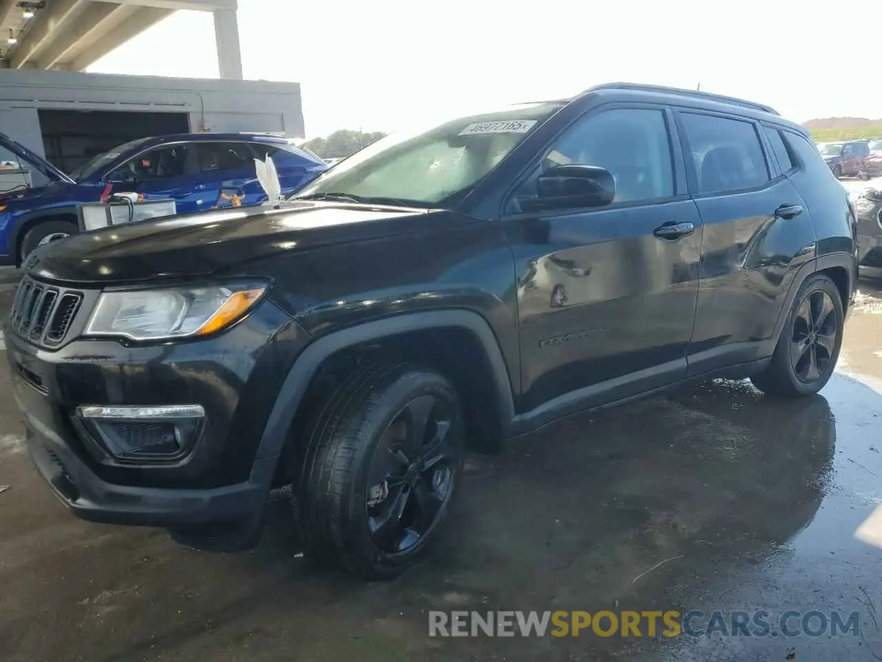 1 Photograph of a damaged car 3C4NJCBB1LT141041 JEEP COMPASS 2020