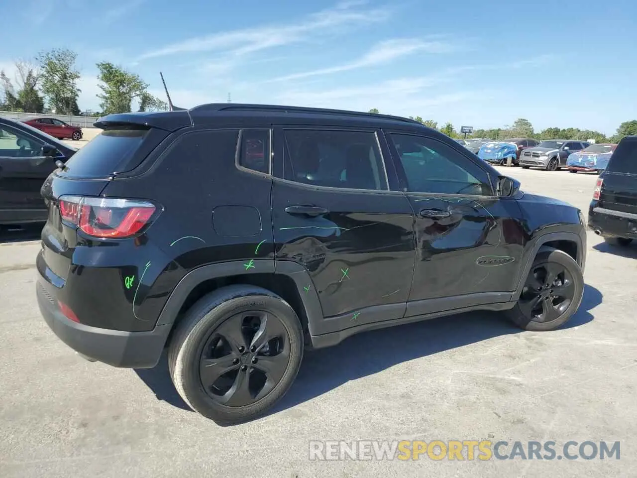 3 Photograph of a damaged car 3C4NJCBB1LT236568 JEEP COMPASS 2020