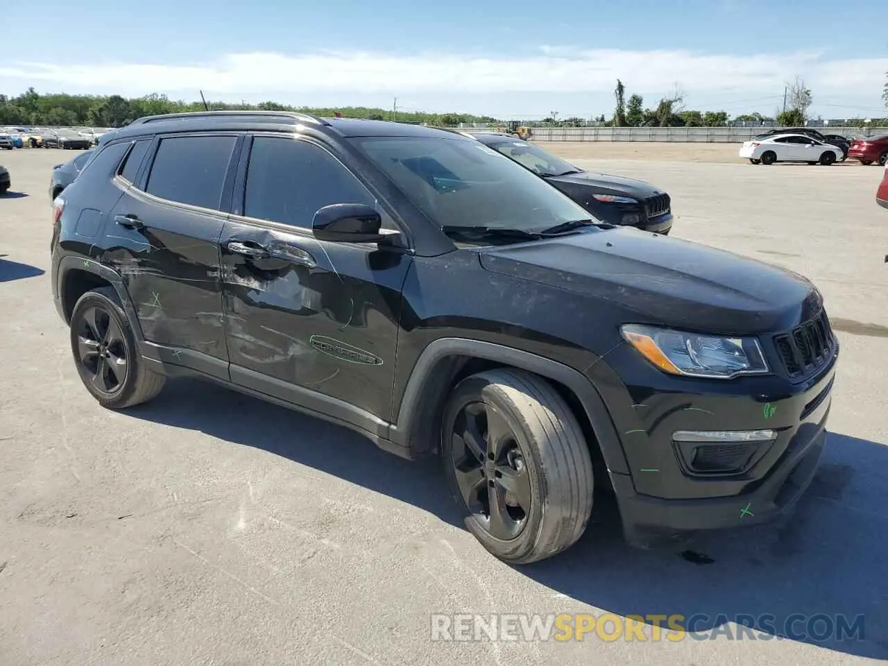 4 Photograph of a damaged car 3C4NJCBB1LT236568 JEEP COMPASS 2020