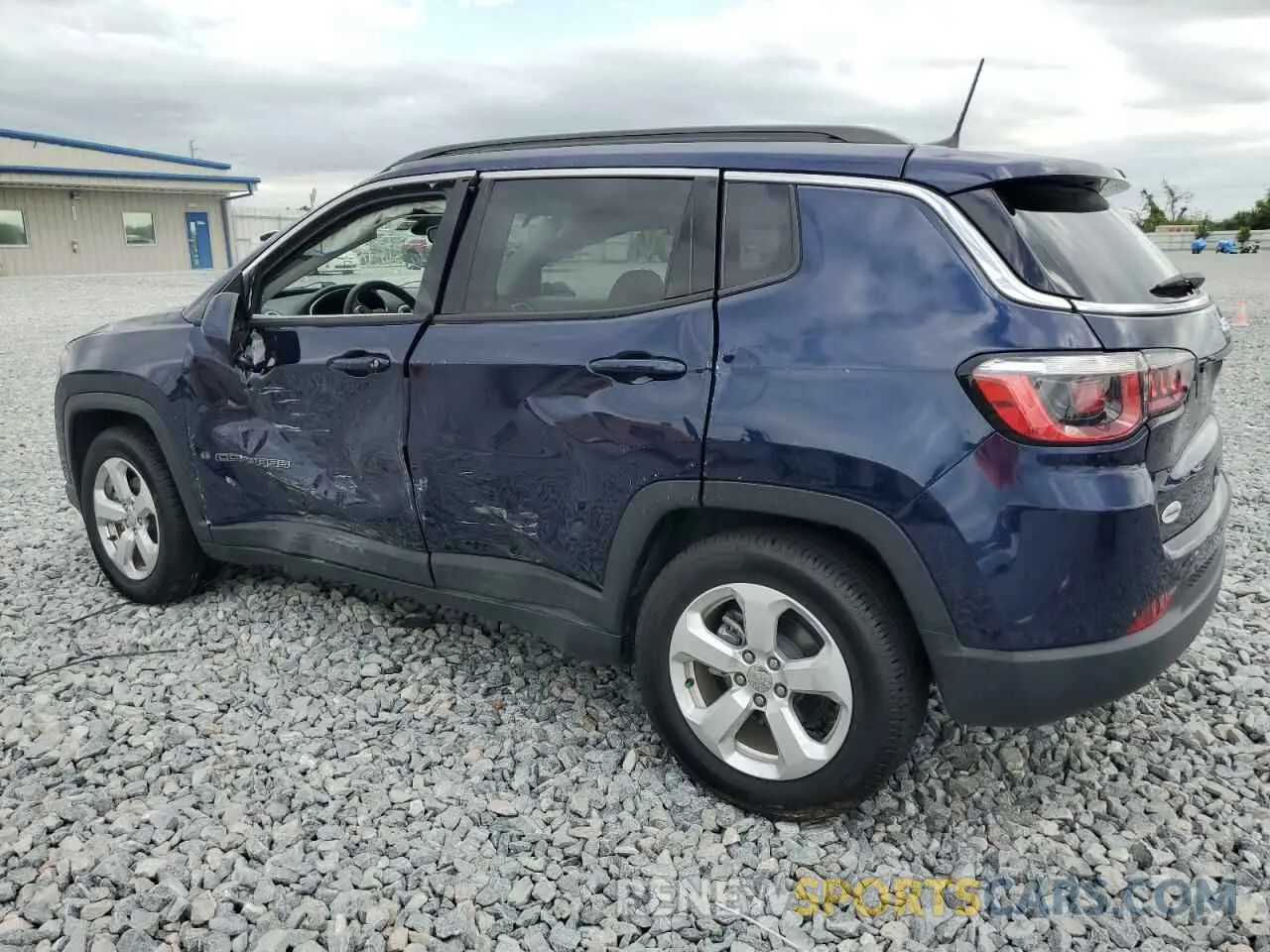 2 Photograph of a damaged car 3C4NJCBB2LT159063 JEEP COMPASS 2020
