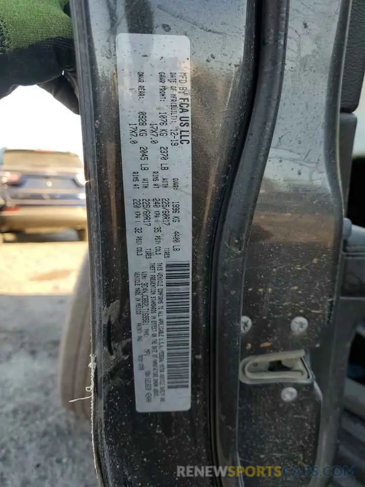 12 Photograph of a damaged car 3C4NJCBB2LT169561 JEEP COMPASS 2020