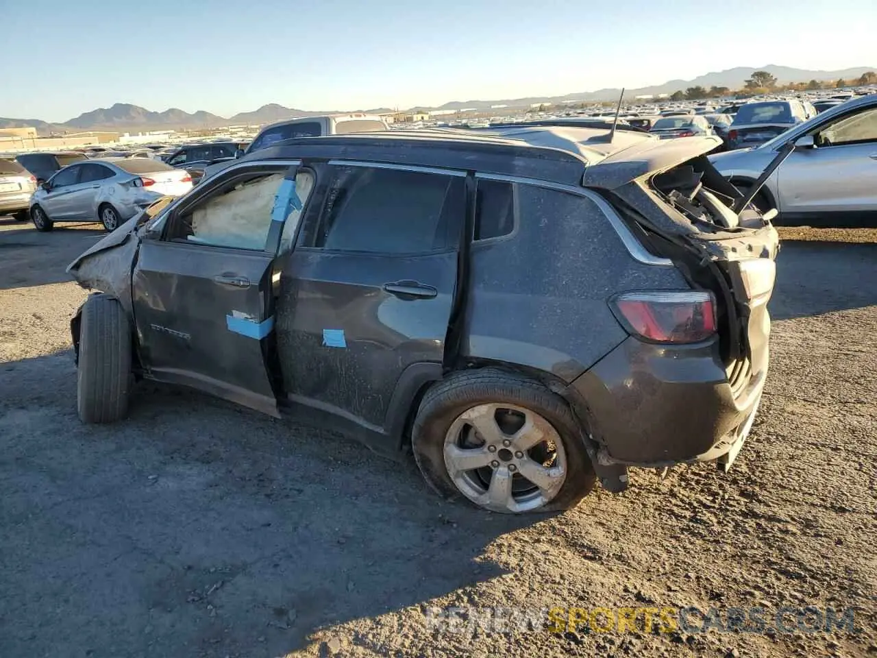 2 Photograph of a damaged car 3C4NJCBB2LT169561 JEEP COMPASS 2020