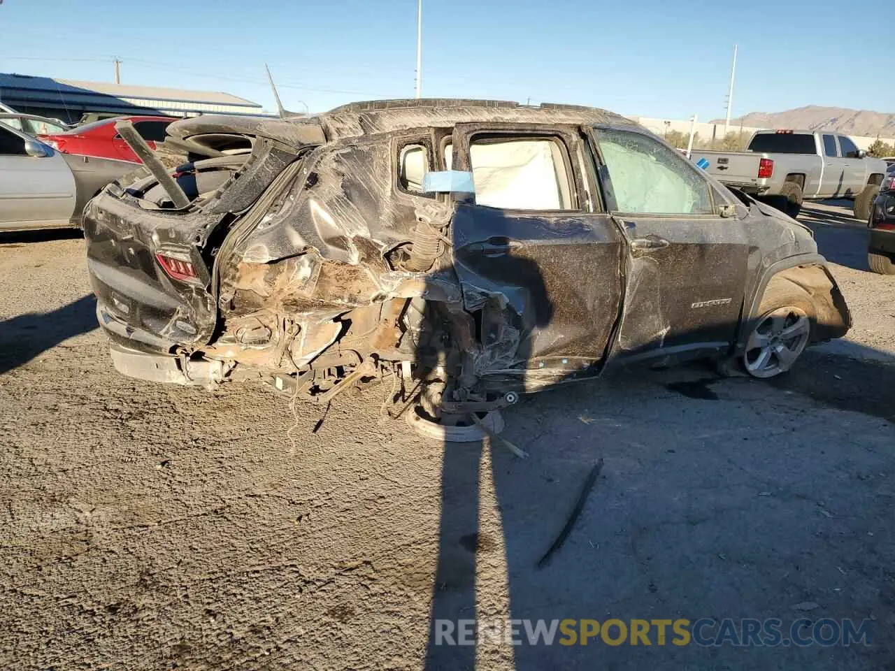 3 Photograph of a damaged car 3C4NJCBB2LT169561 JEEP COMPASS 2020