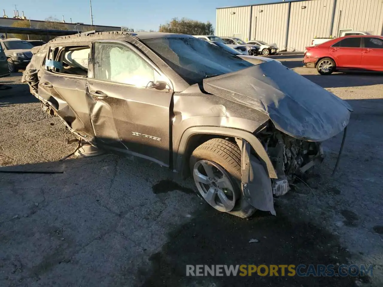 4 Photograph of a damaged car 3C4NJCBB2LT169561 JEEP COMPASS 2020