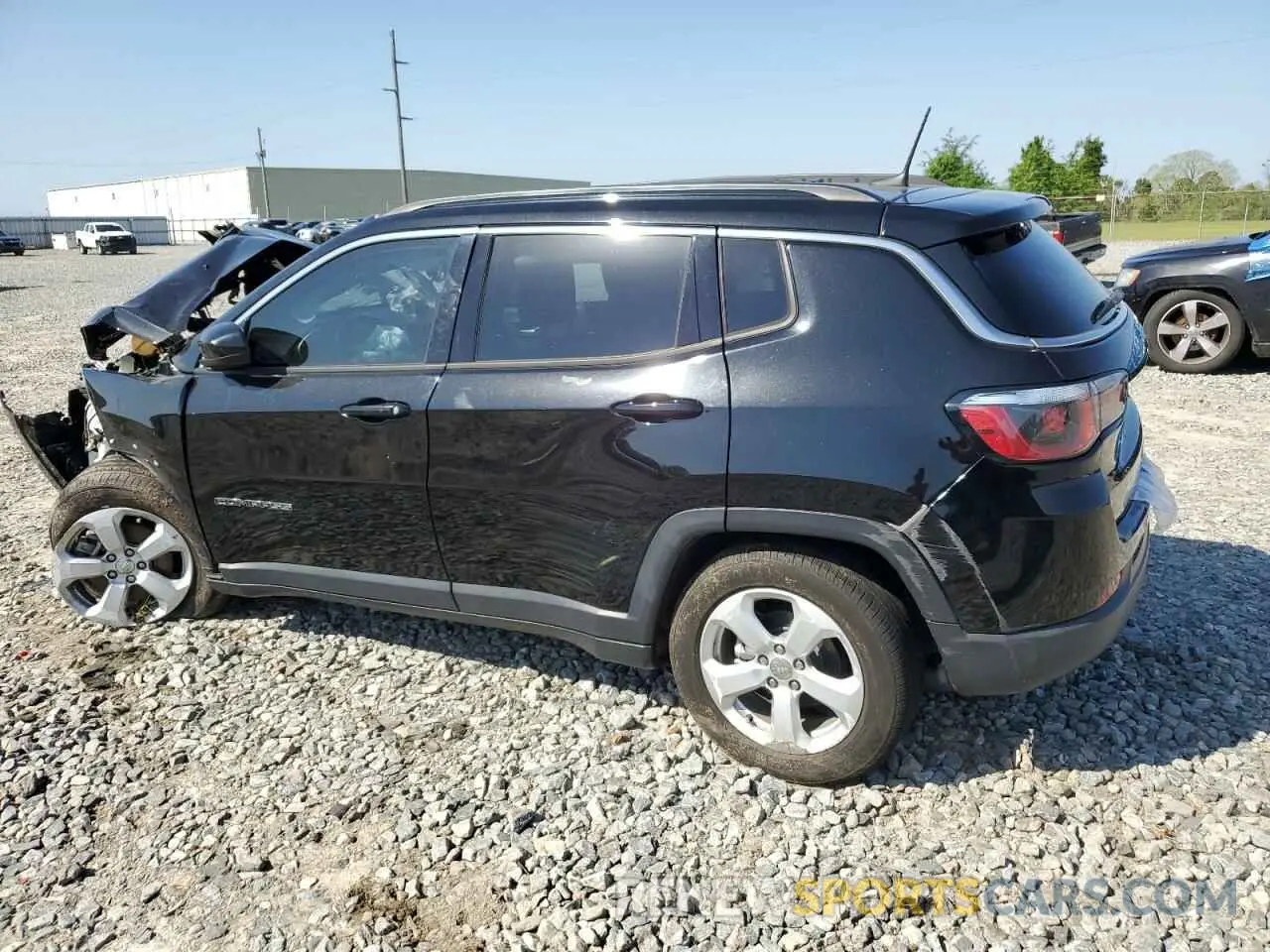 2 Photograph of a damaged car 3C4NJCBB3LT126542 JEEP COMPASS 2020