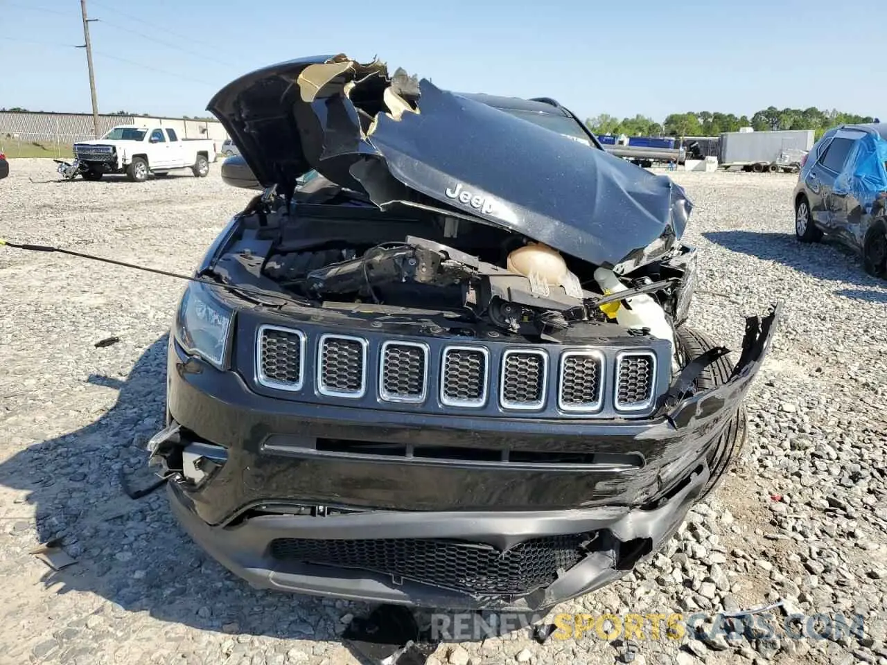 5 Photograph of a damaged car 3C4NJCBB3LT126542 JEEP COMPASS 2020