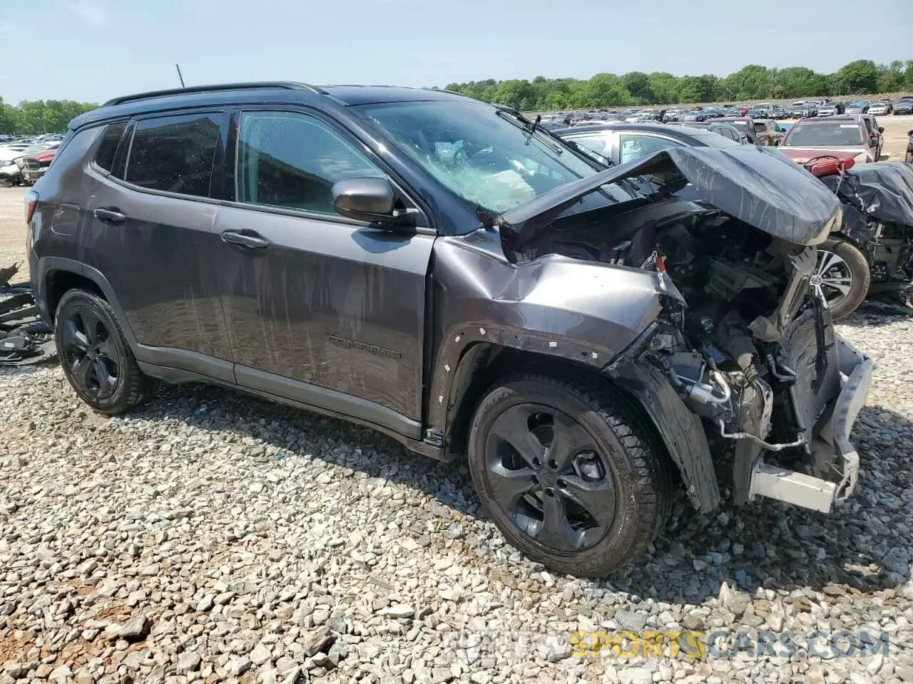 4 Photograph of a damaged car 3C4NJCBB3LT229797 JEEP COMPASS 2020