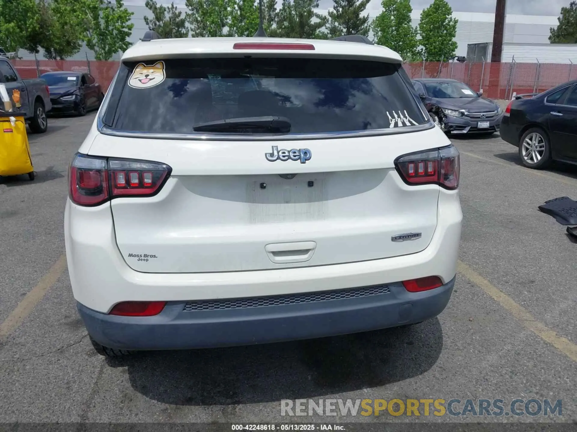 16 Photograph of a damaged car 3C4NJCBB4LT141695 JEEP COMPASS 2020
